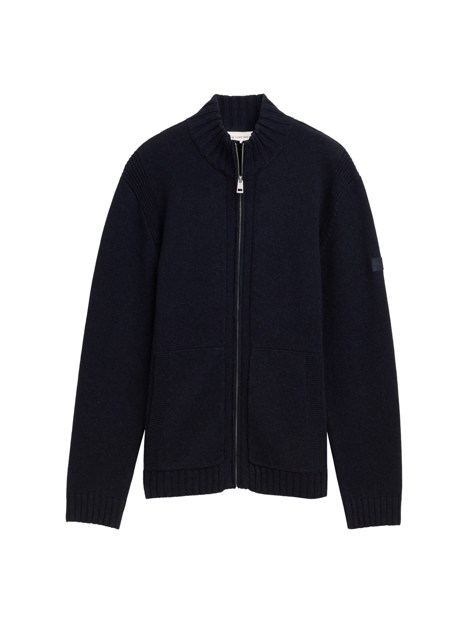 TOM TAILOR Strickjacke decorated knit jacket