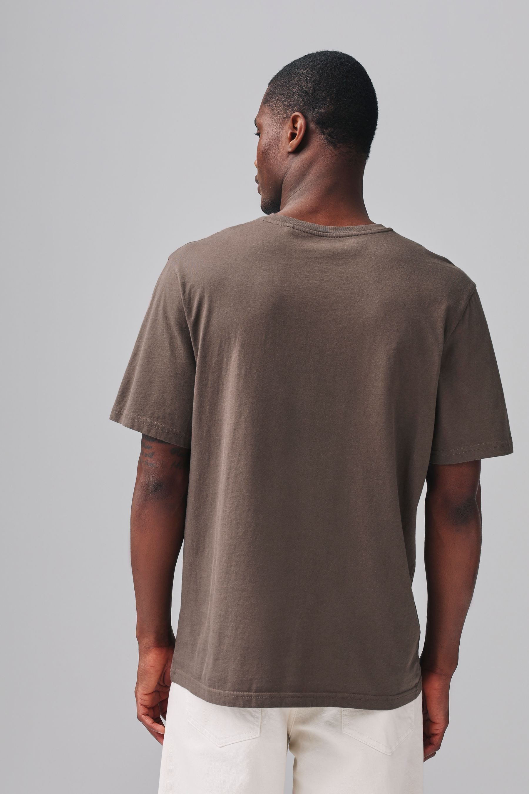Next T-Shirt Essential T-Shirt mit V-Ausschnitt aus Baumwolle (1-tlg) günstig online kaufen