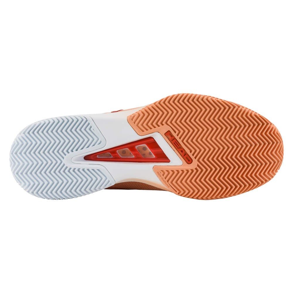 Head Sprint Pro 4.0 Clay/Sandplatz 2025 coral/weiss Damen Tennisschuh