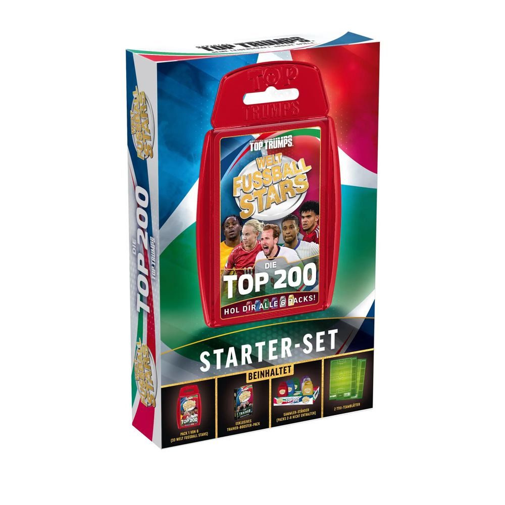 Winning Moves Spiel Top Trumps WFS 200 - Starter Pack
