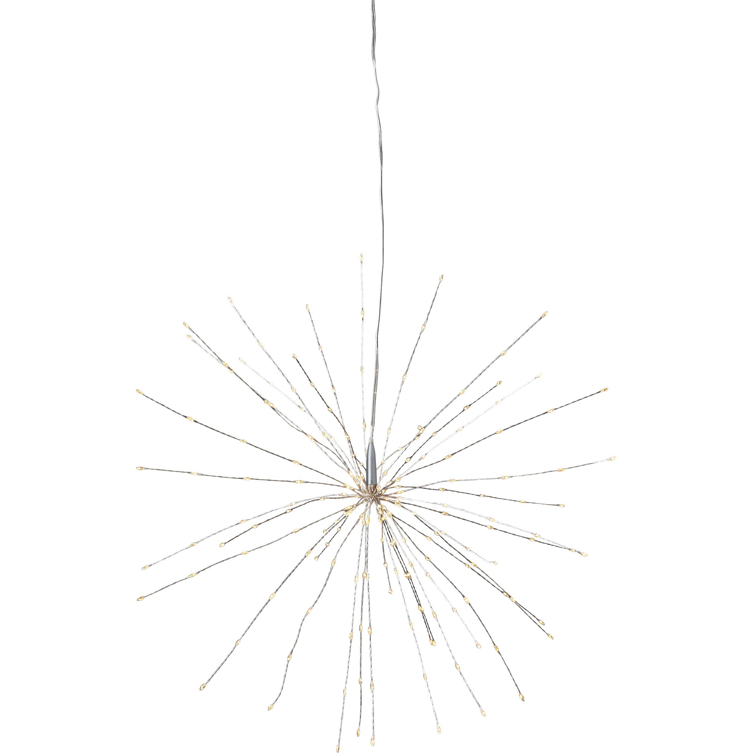 EGLO Dekoobjekt Firework, aus Stahl und Kunststoff, Hängelampe weihnachtlich, Christmas