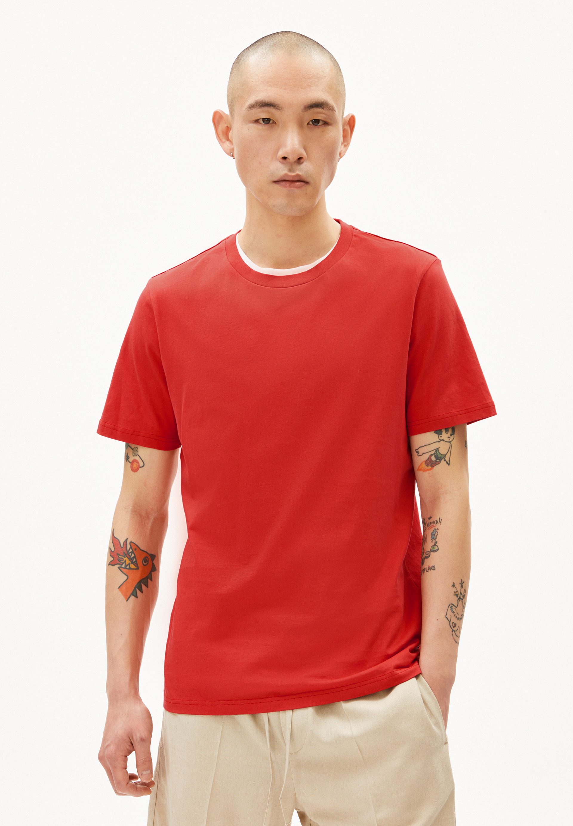 Armedangels T-Shirt JAAMES T-Shirt aus Bio-Baumwolle günstig online kaufen