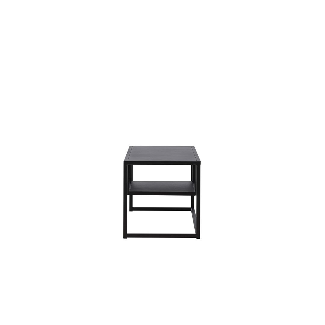 Venture Home TV-Bank Riverside TV Tisch 1 Regal schwarz.