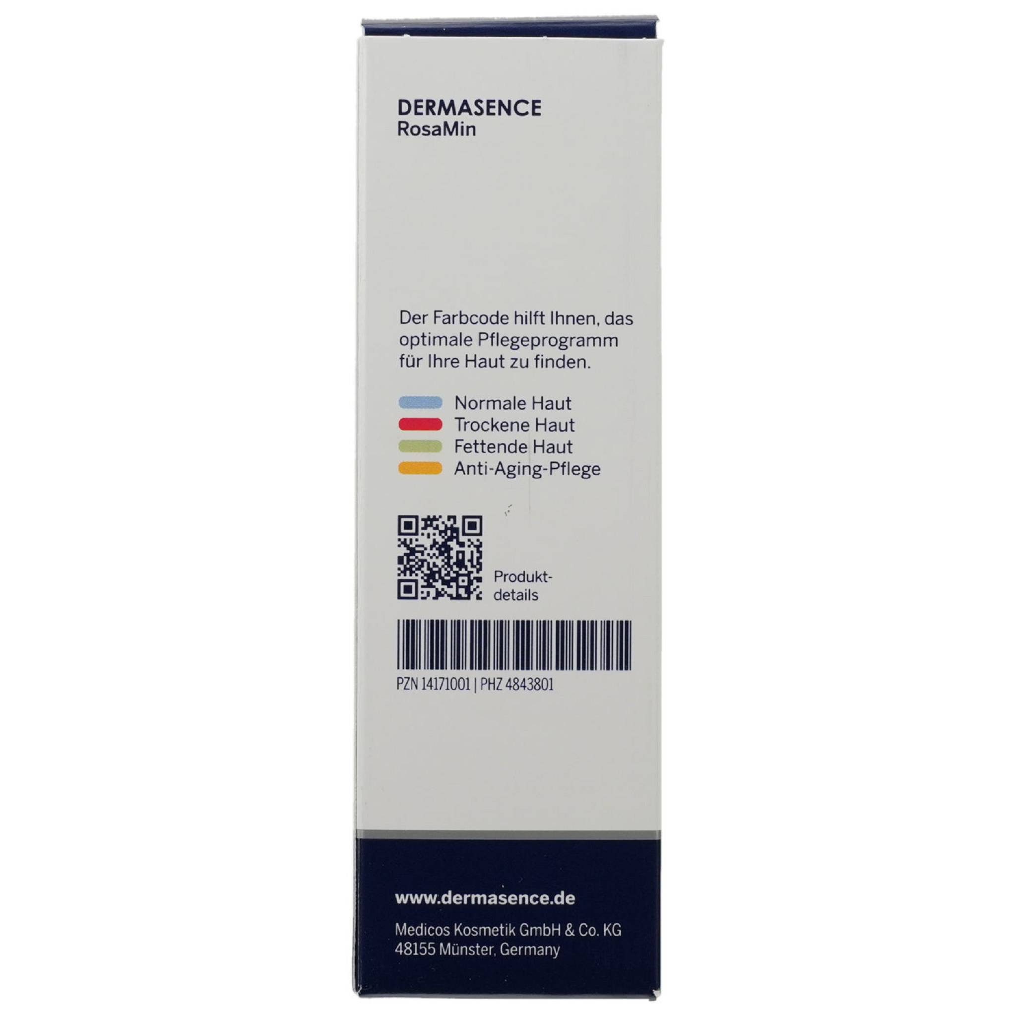 Dermasence Gesichtspflege DERMASENCE RosaMin Emulsion 10St PZN 14171001