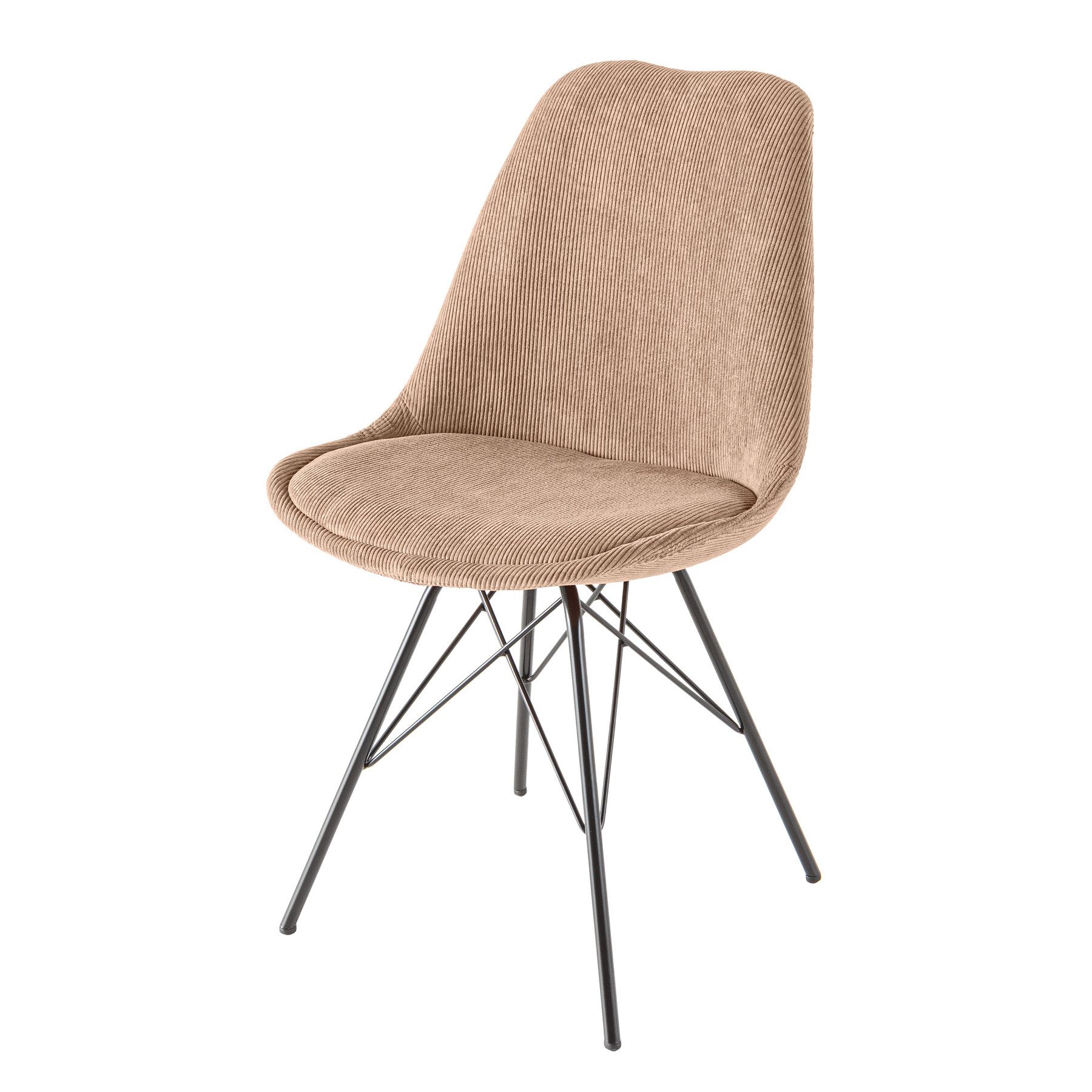 riess-ambiente Polsterstuhl SCANDINAVIA MEISTERSTÜCK braun / günstig online kaufen