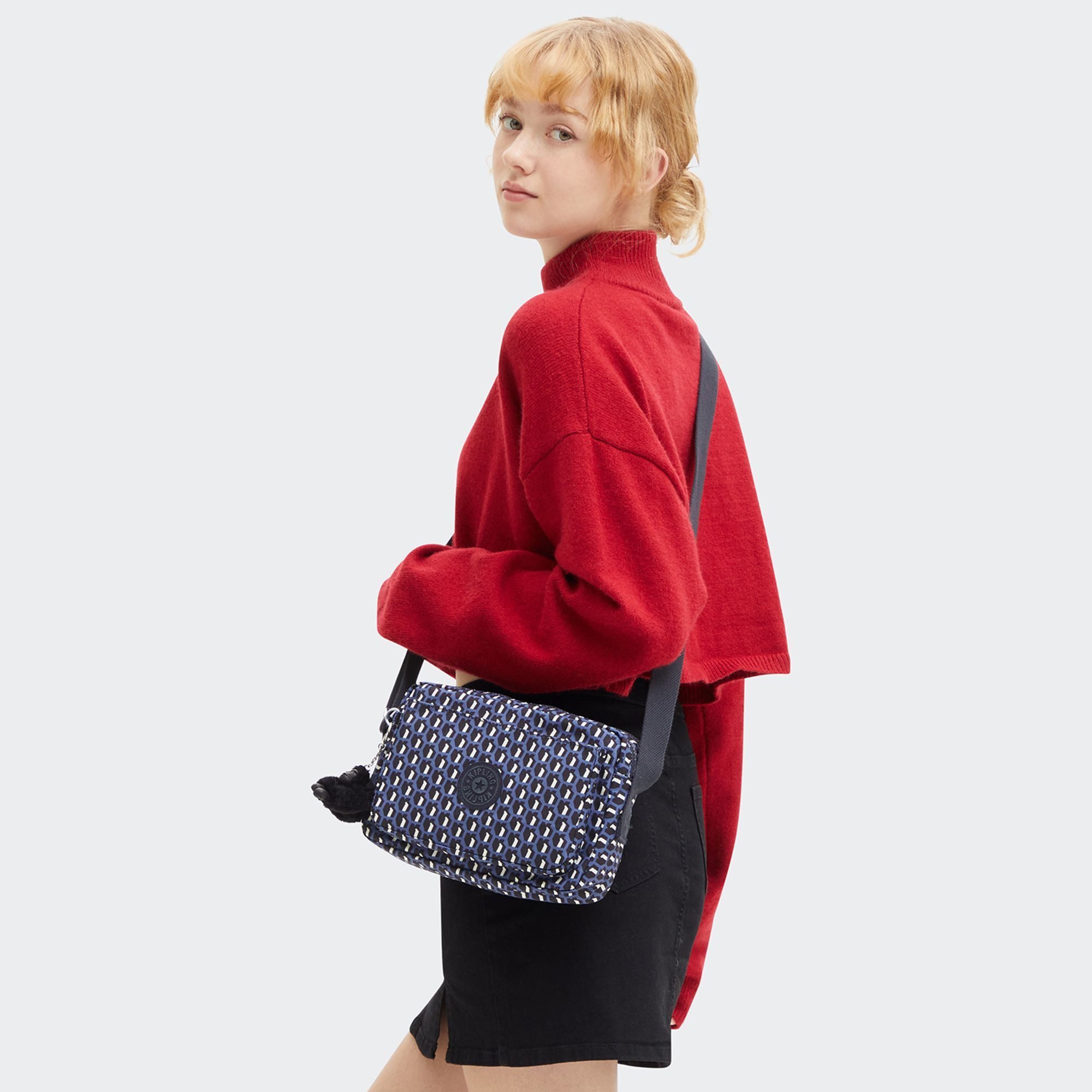 KIPLING Umhängetasche Basic Prt, Polyester günstig online kaufen