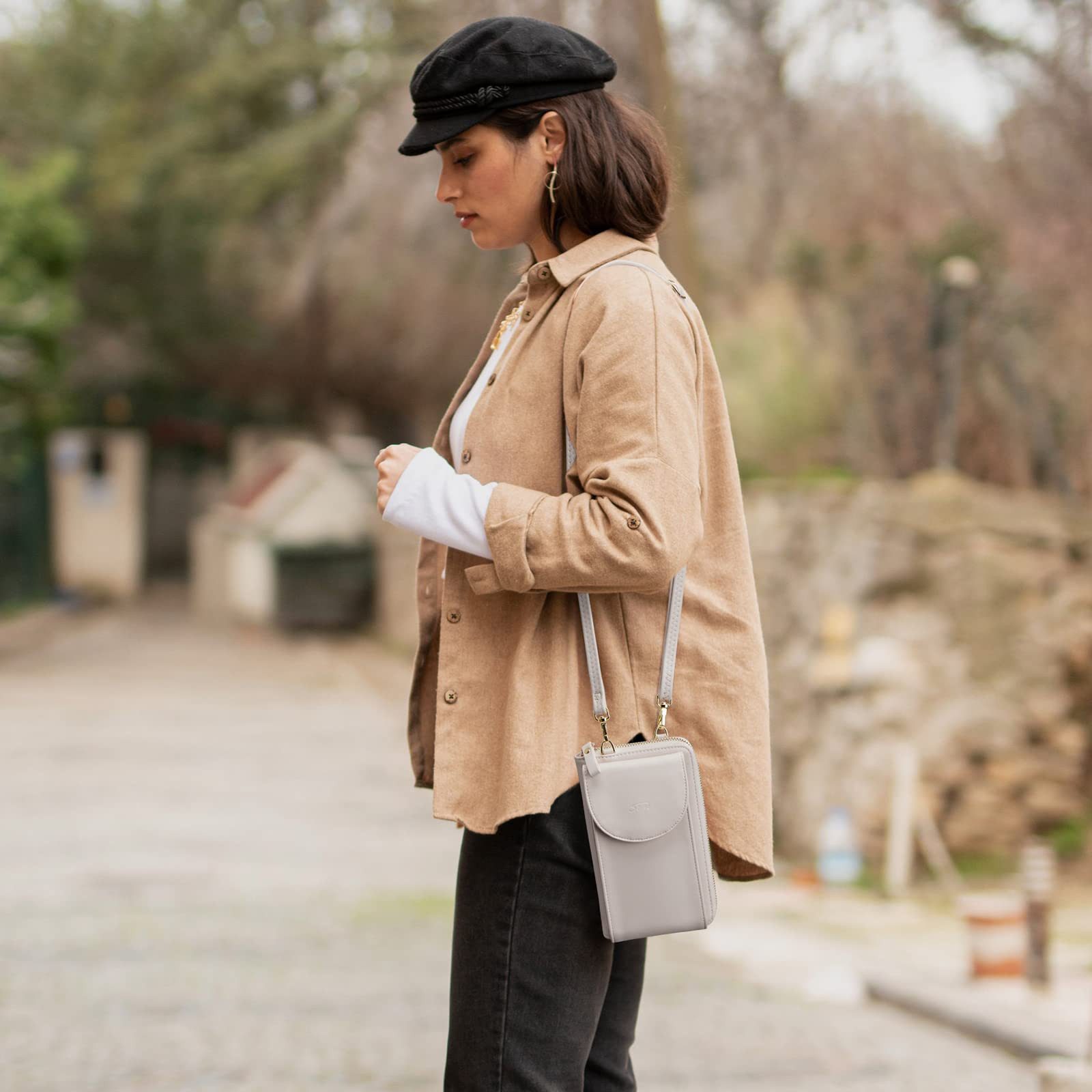 S-ZONE Umhängetasche S-ZONE Damen kleine Umhängetaschen Mini Bag Schulterta günstig online kaufen