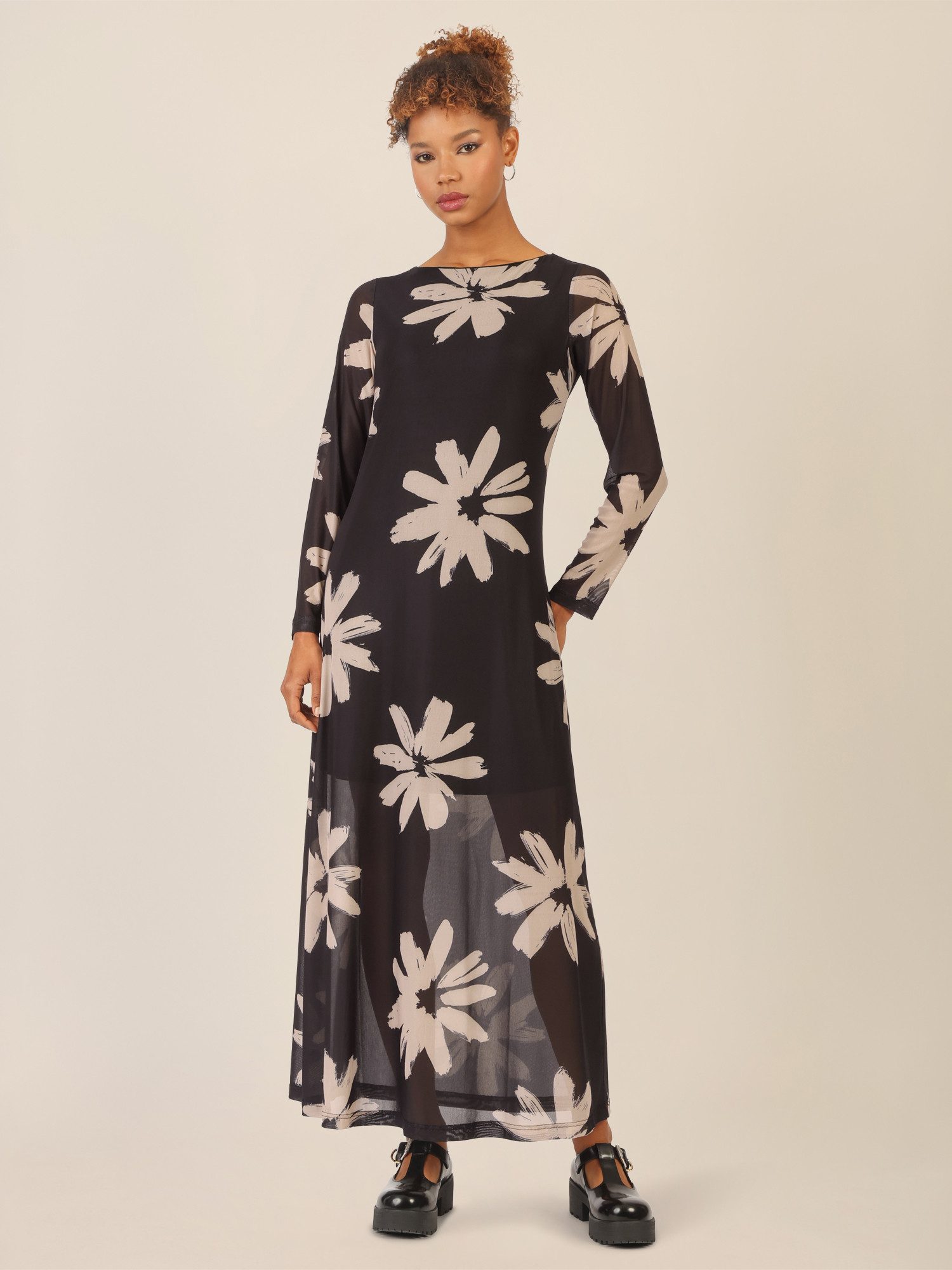Apart Maxikleid mit großem Blumenprint