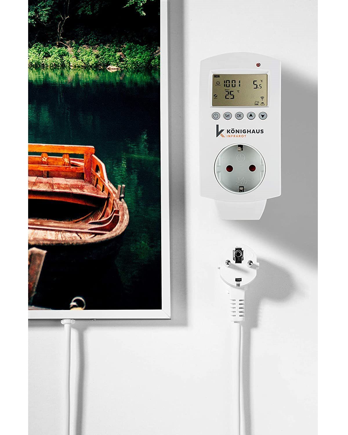 Könighaus Infrarotheizung Bild-Serie 1200W, hohe Effizienz, Made in Germany, sehr angenehme Strahlungswärme – Bild 3 von 5