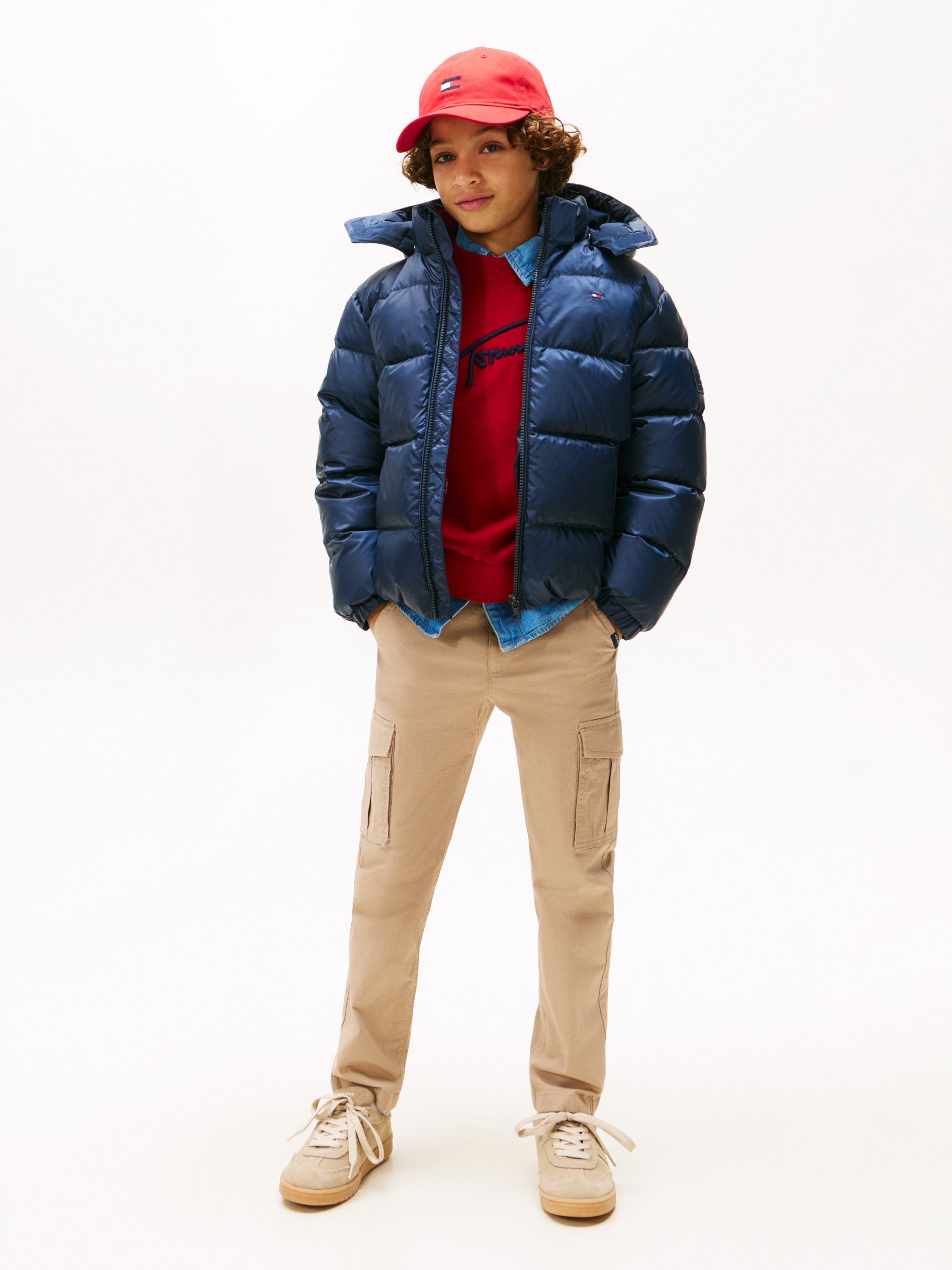 Tommy Hilfiger Steppjacke ESSENTIAL DOWN JACKET Kinder bis 16 Jahre