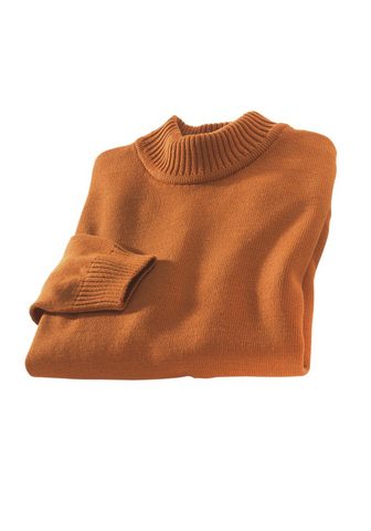 Basics пуловер с воротник стойка