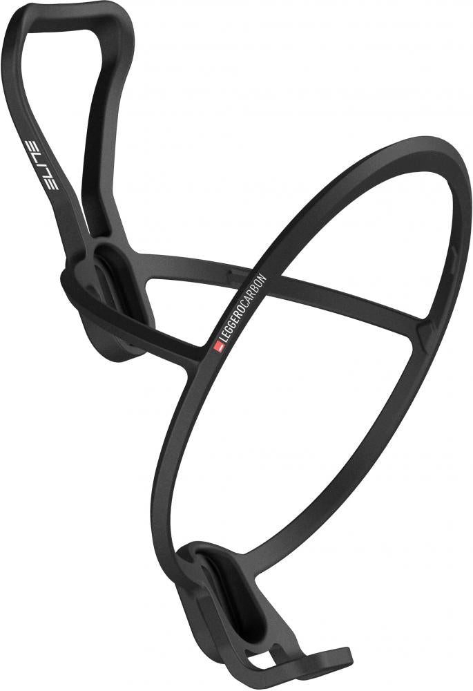 Elite Fahrrad-Flaschenhalter ELITE Flaschenhalter Leggero Carbon 2.5 Schwarz - ultraleichter Carbon