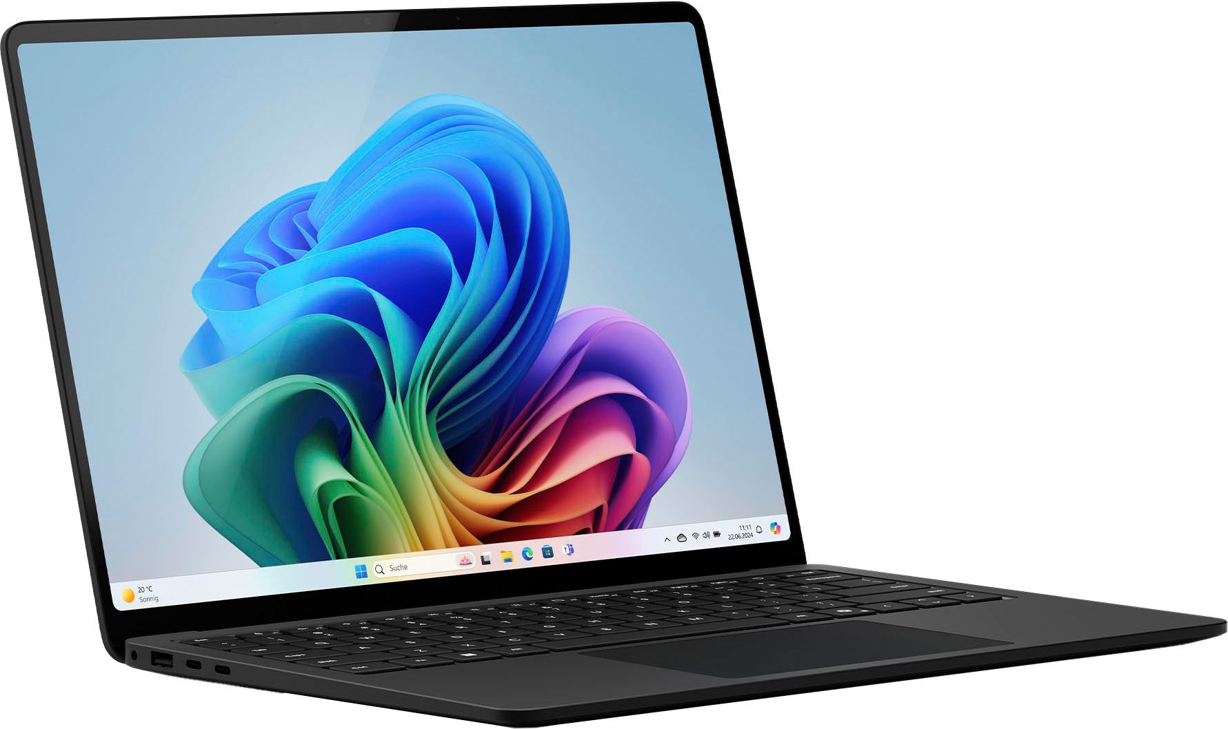 Microsoft Surface Laptop, Copilot+ PC, 15" Touch-Display, 16 GB RAM, 7. Edition Notebook (38,1 cm/15 Zoll, Snapdragon X Elite X1E-78-100, Adreno, 16 GB, 1000 GB SSD)