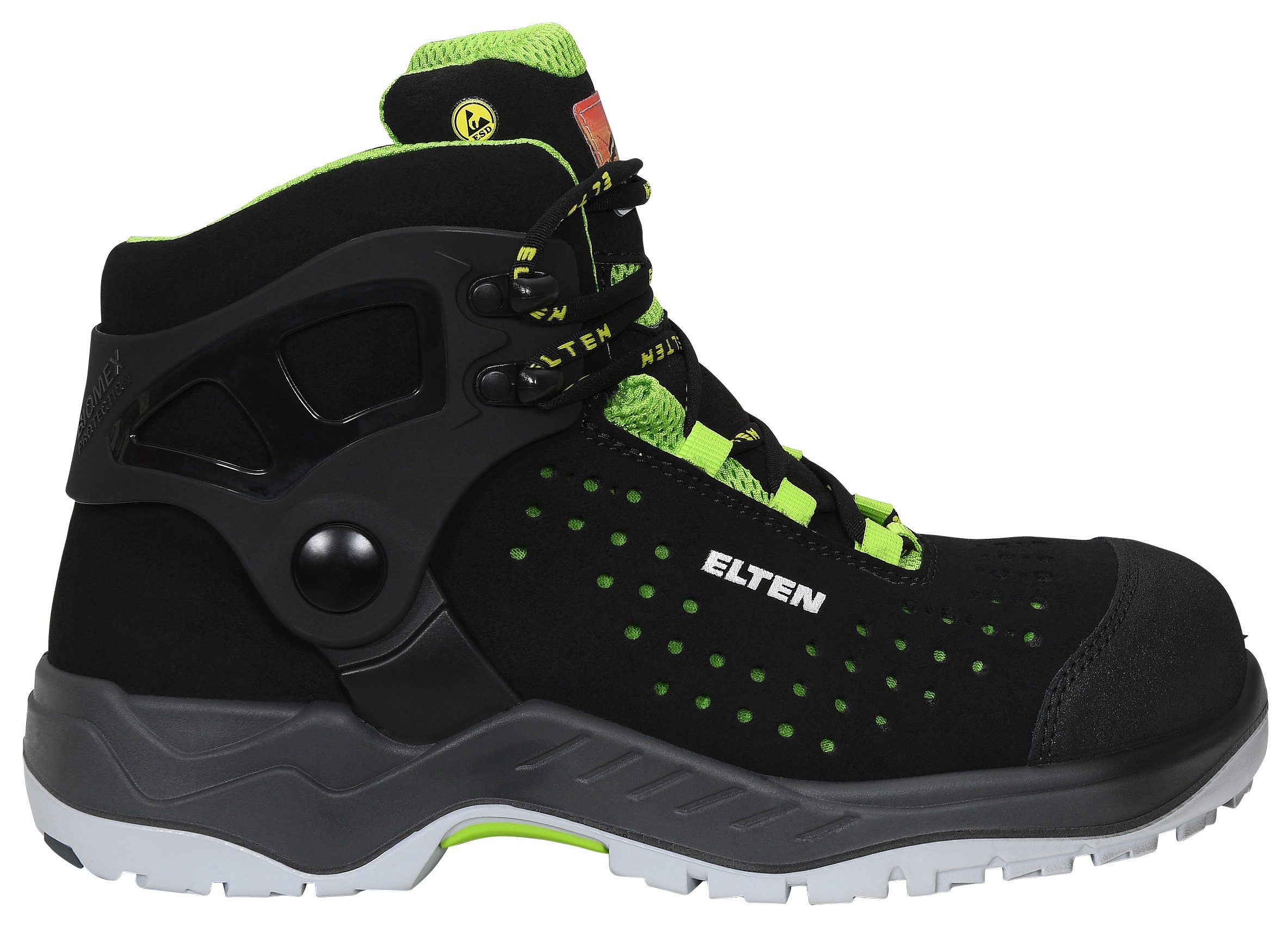 ELTEN TOMMASO green Mid ESD S1PS Sicherheitsstiefel (Schuhkarton, Paar)