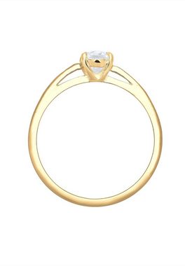 Elli Premium Verlobungsring Verlobungsring Valentin Liebe Topas 585 Gelbgold