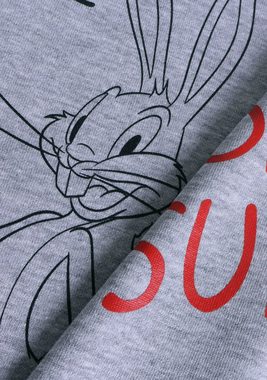 Capelli New York Hoodie Bugs Bunny Character Lizenz Design auf Vorder- & Rückseite.