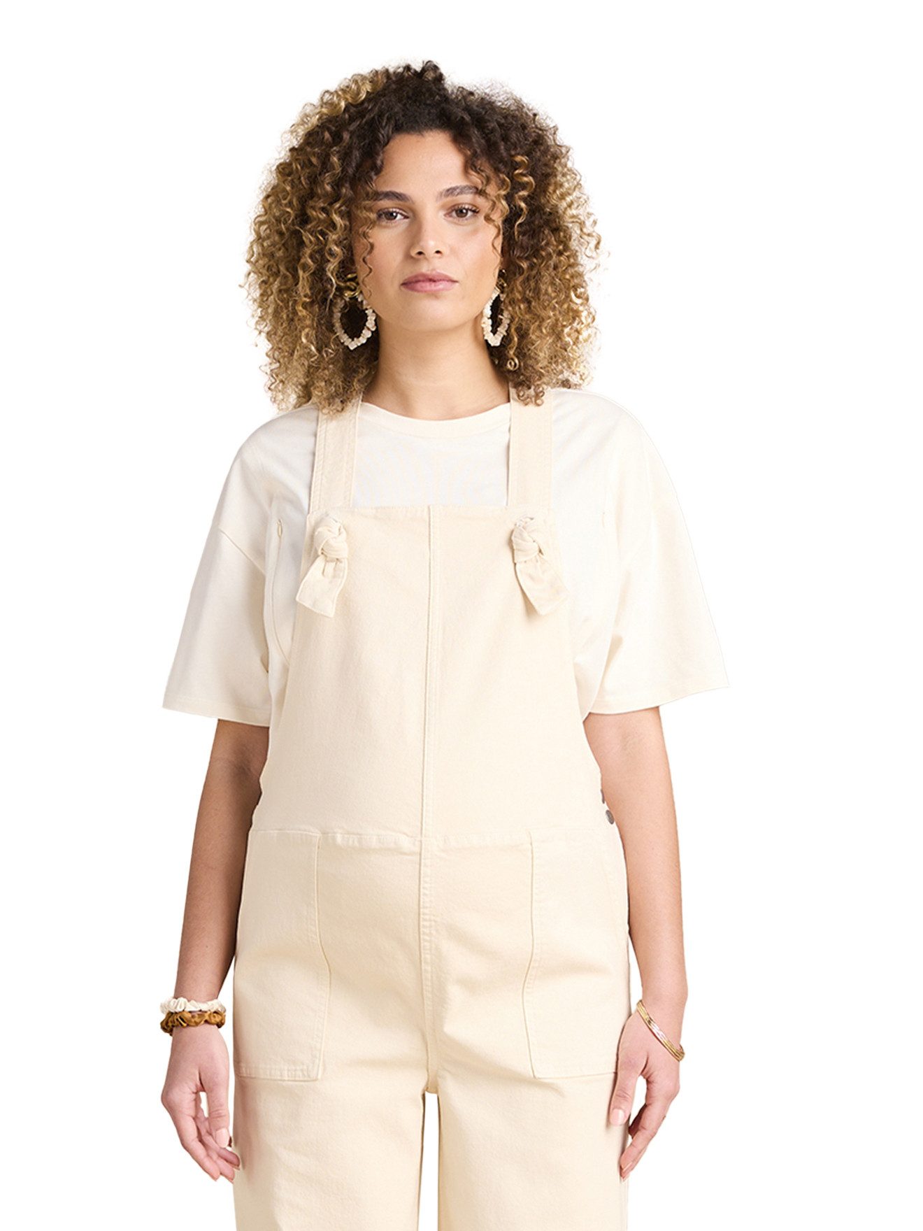 Jumpsuit Weite Latzhose für die Schwangerschaft