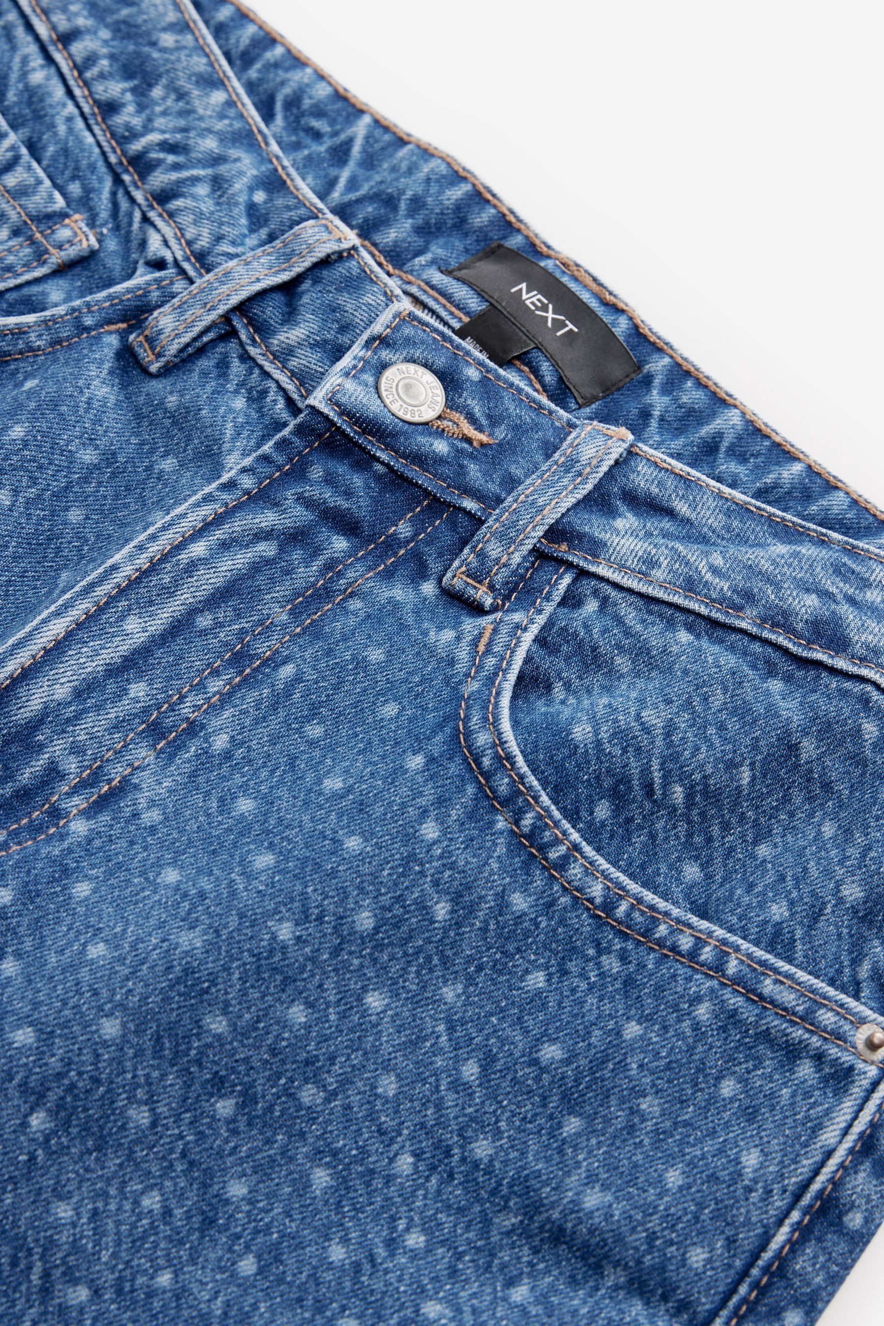 Next Comfort-fit-Jeans Gerade Jeans mit Comfort-Stretch (1-tlg)