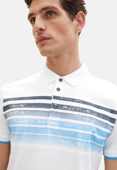 Weiße Tom Tailor Poloshirts für Herren online kaufen | OTTO