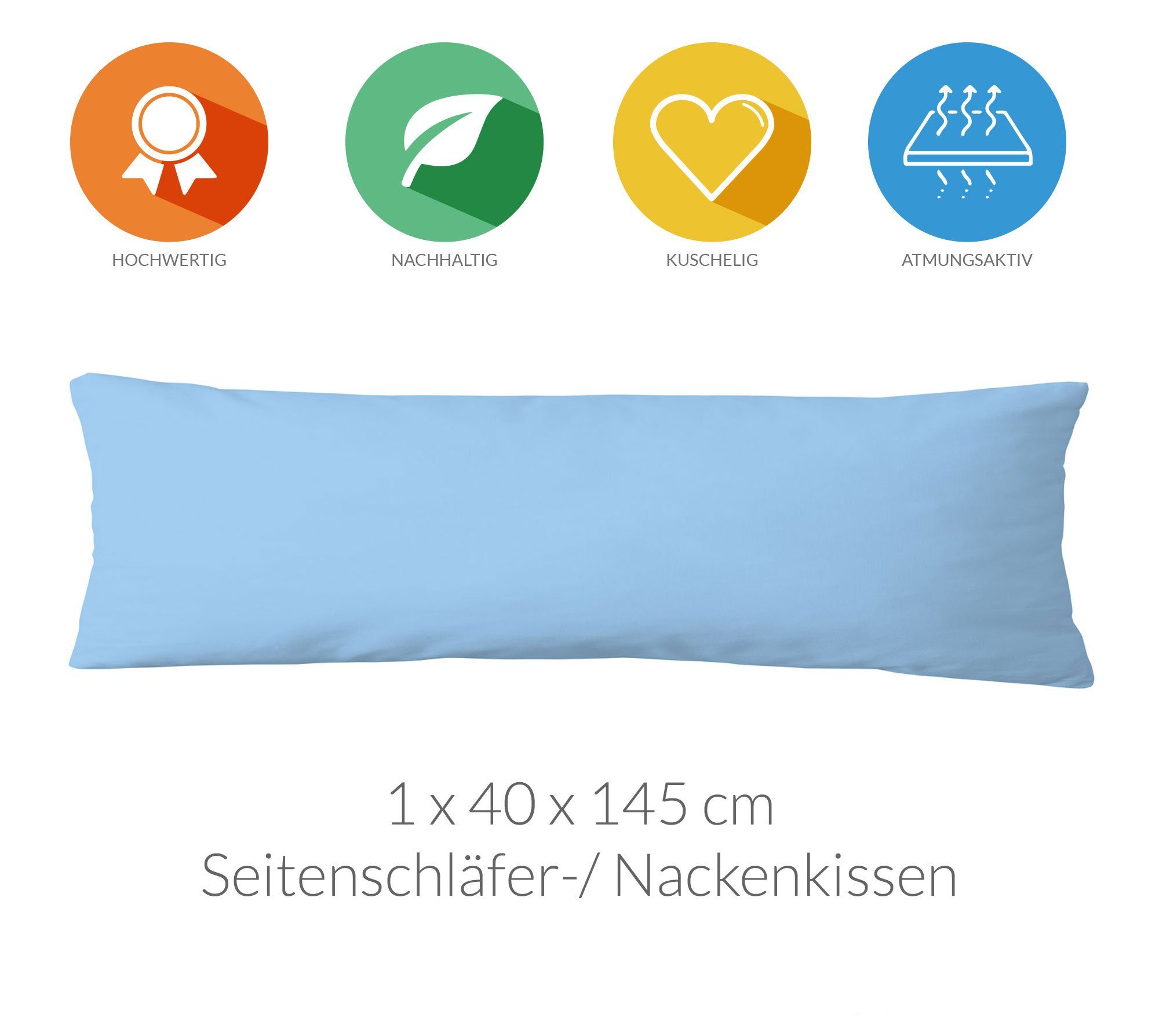 Lavea Kissenbezug Jasmin, (1 Stück), Kopfkissenbezug günstig online kaufen
