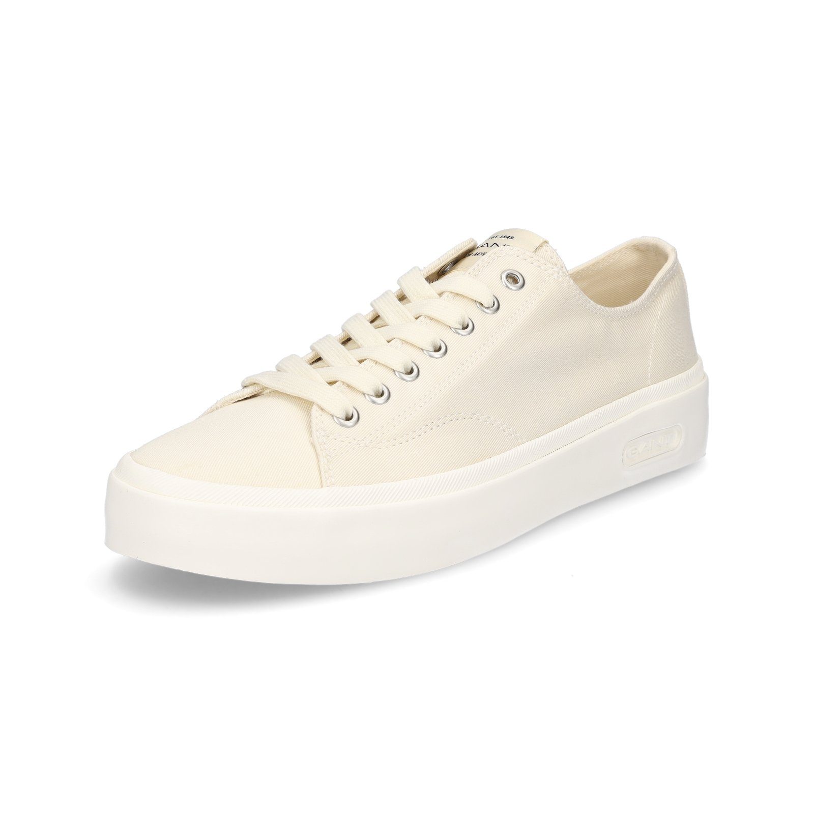 Gant Gant Herren Canvas Schnürschuh creme weiß Schnürschuh