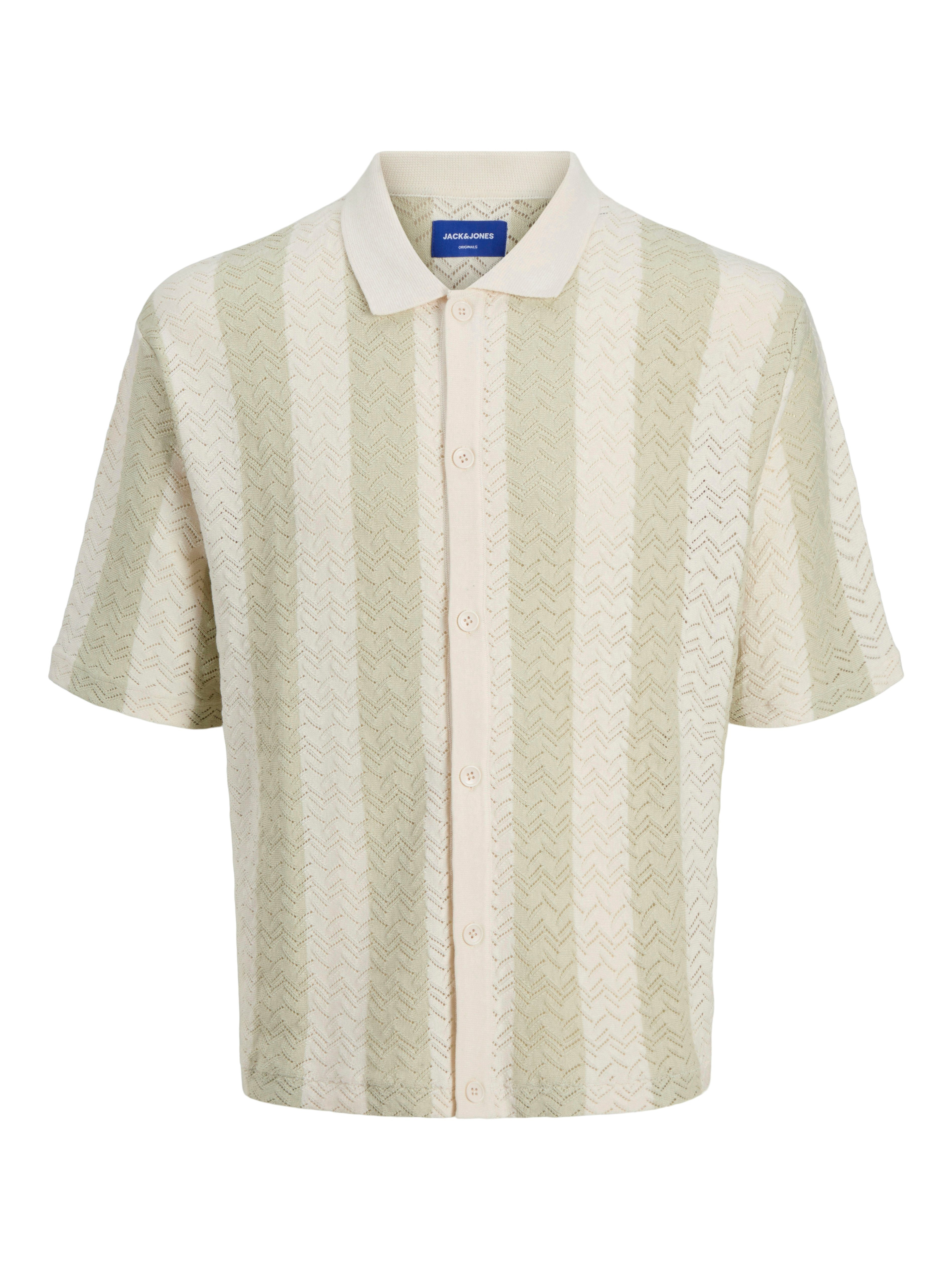 Sea Salt Stripes:Celadon tint