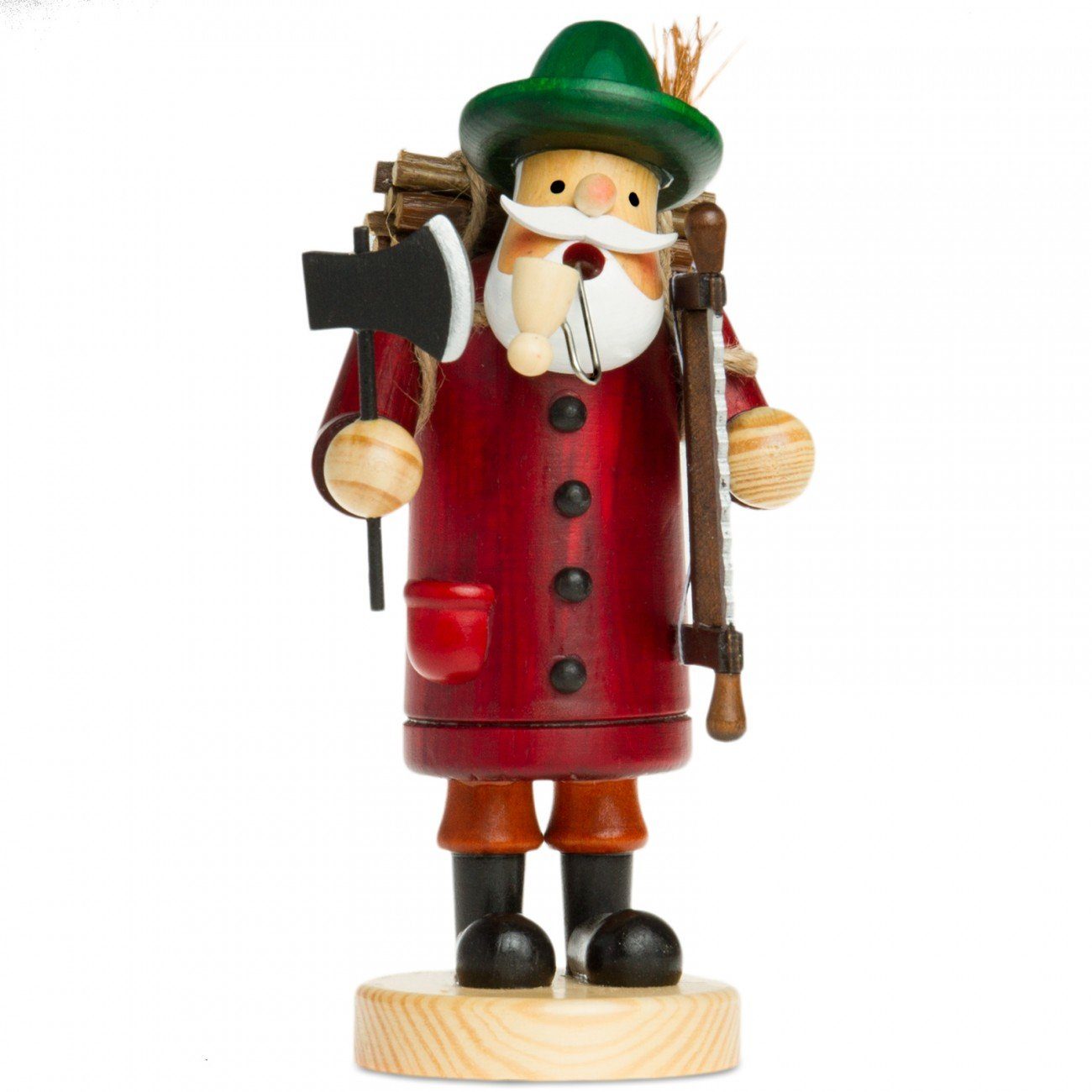 SIKORA Weihnachtsfigur RM-A Räuchermännchen aus Holz günstig online kaufen