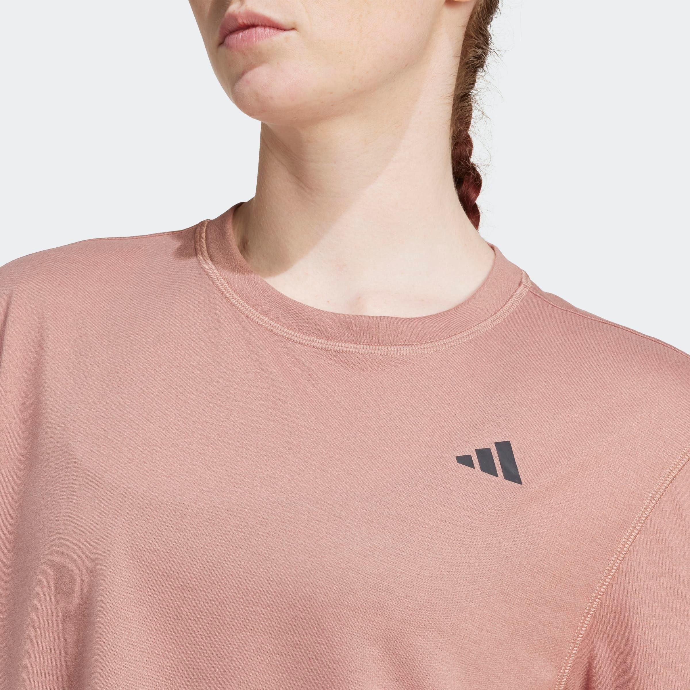 adidas Performance T-Shirt TRAIN ESSENTIALS BOXY WORKOUT lockere Passform, mit CLIMACOOL Technologie, schnell trocknend