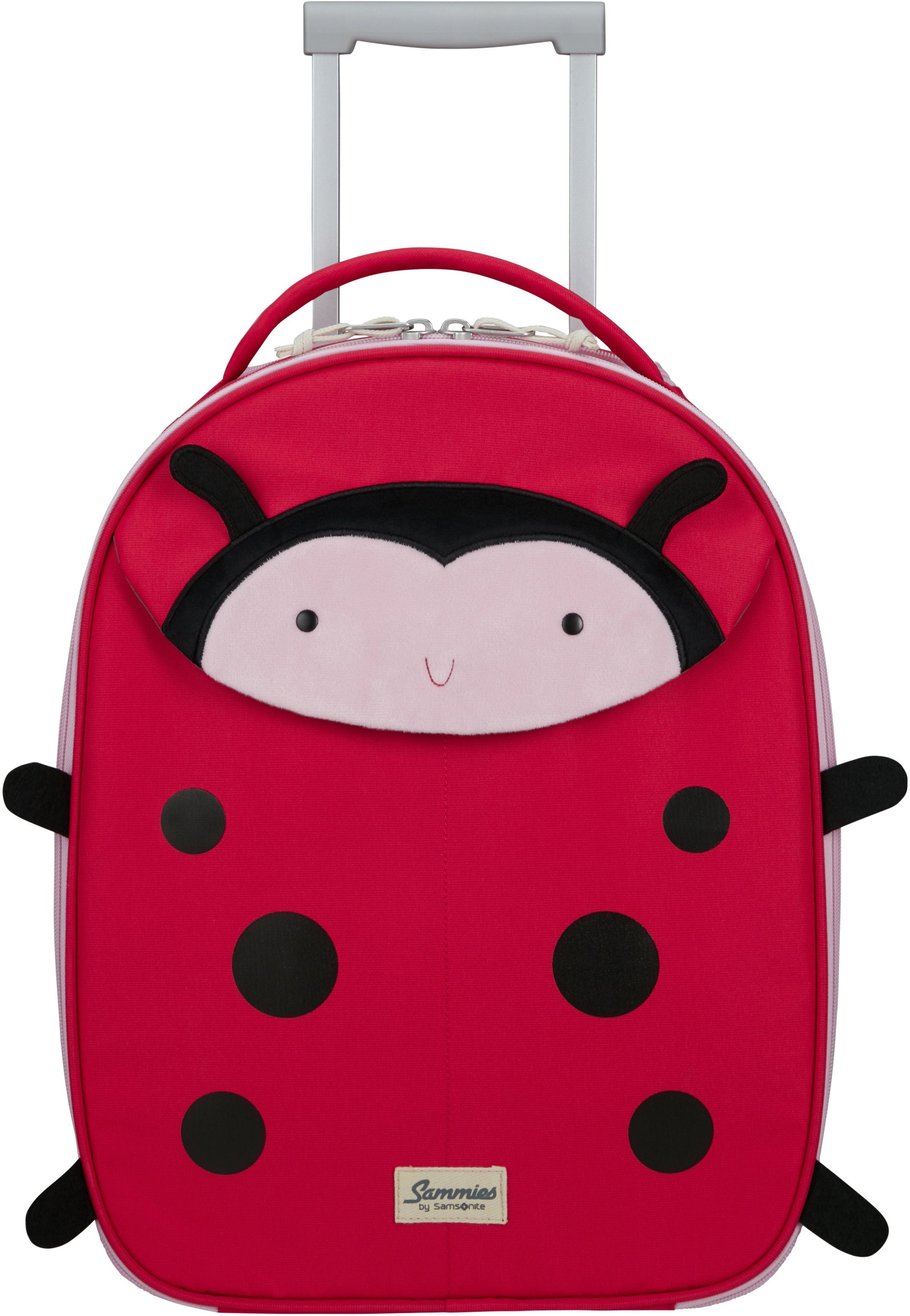 Sammies Ladybug recyceltem ECO, Kinderkoffer 2 Rollen, Material Happy Lally, aus Samsonite