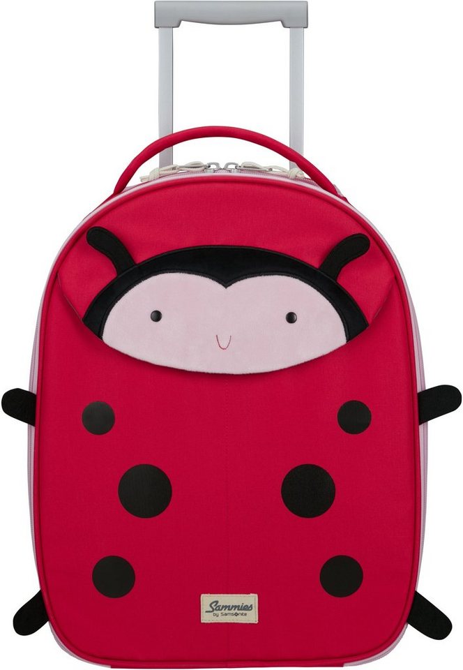 Samsonite Kinderkoffer Happy Sammies ECO, Ladybug Lally, 2 Rollen, aus  recyceltem Material