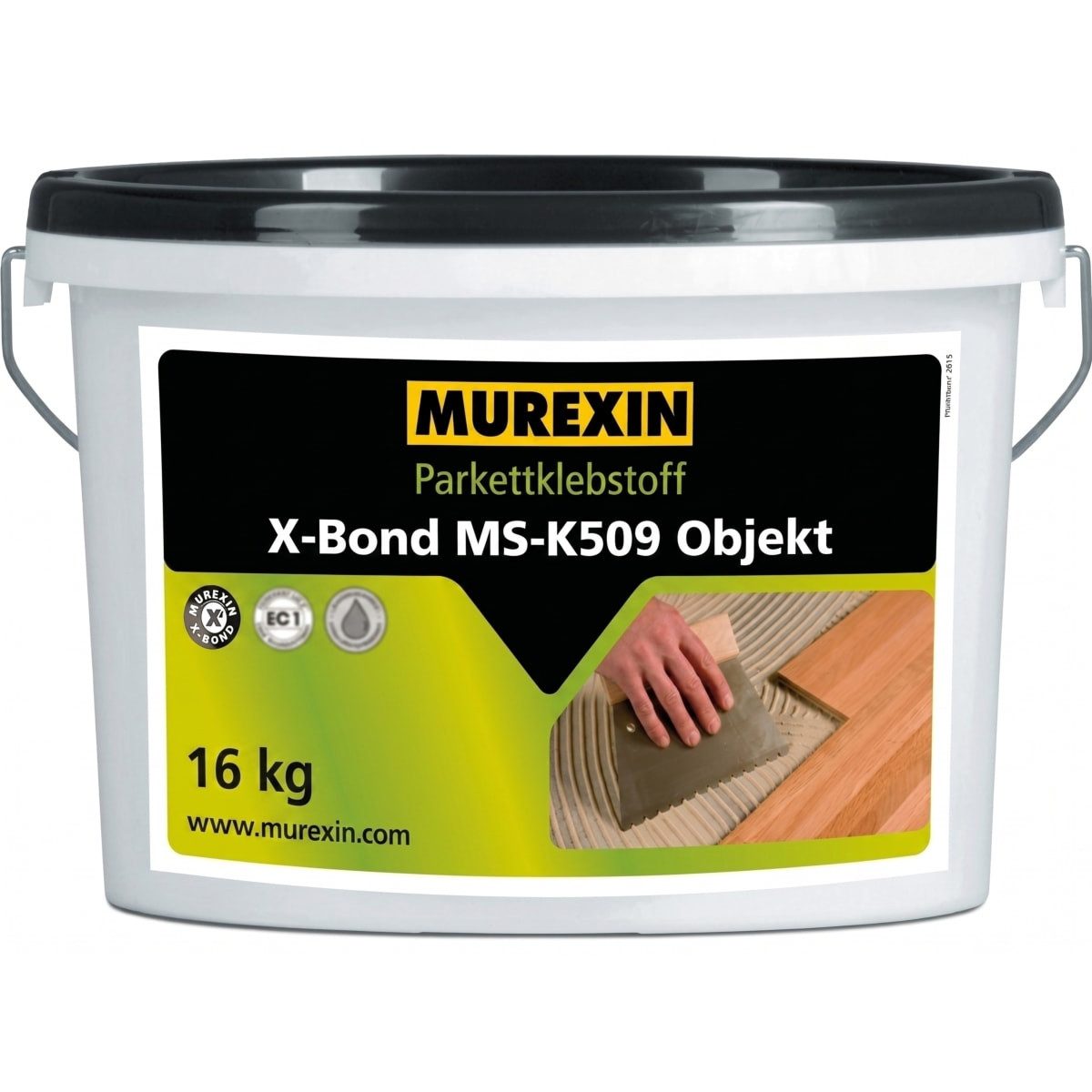 MUREXIN Verlegeset Parkettklebstoff X-Bond MS-K509 für Mehrschichtparkett, B: 37.5 cm, L: 23 cm