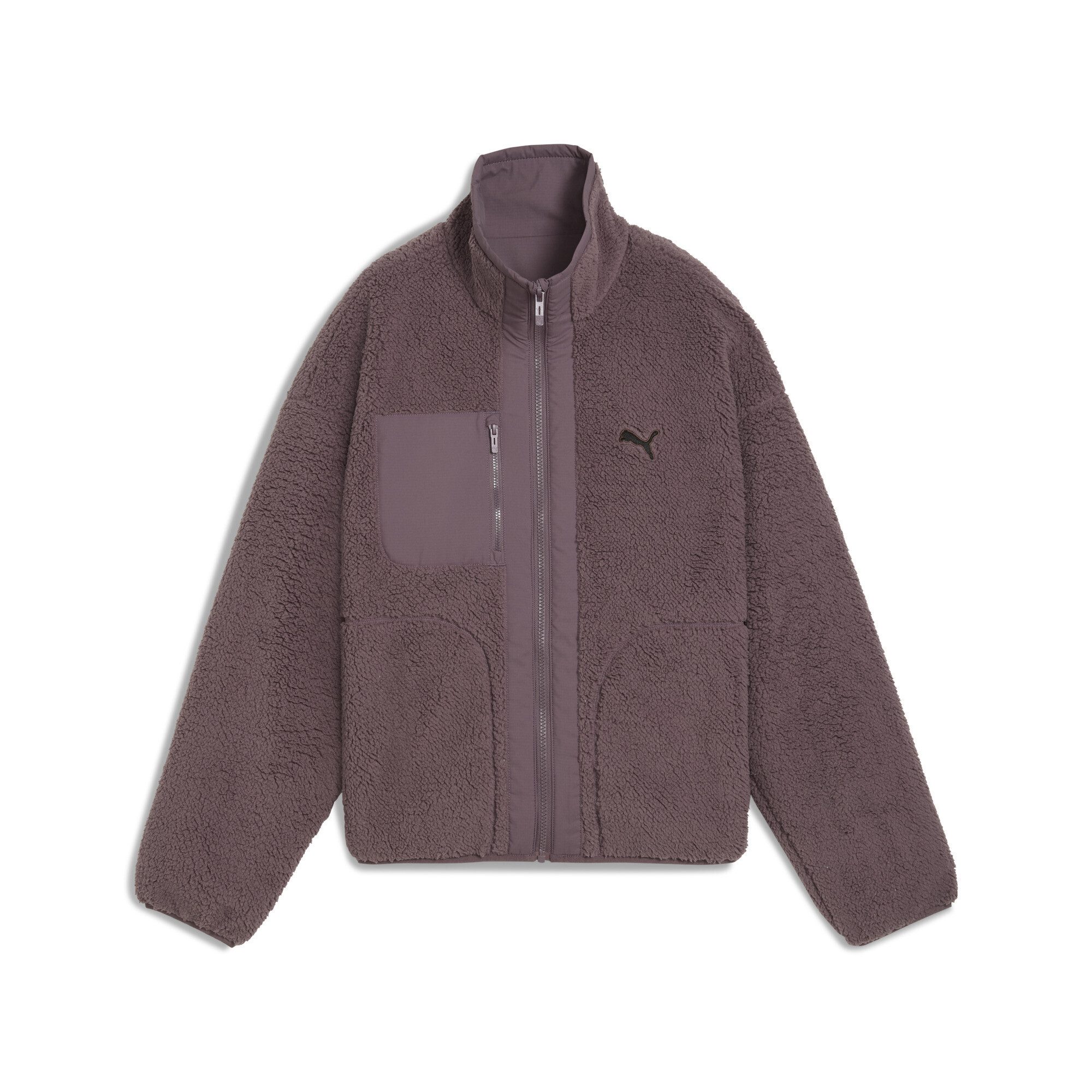 PUMA Funktionsweste Hybrid Sherpa Wendbare Jacke Damen