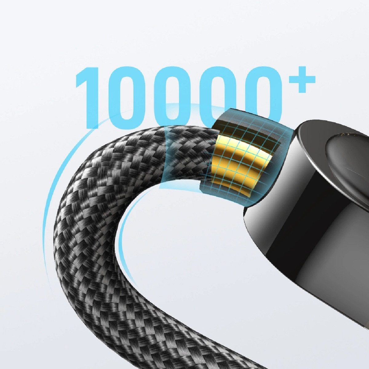 JOYROOM Ladekabel Datenkabel 100W USB-C auf USB-C Kabel 1,2m Smartphone-Kabel