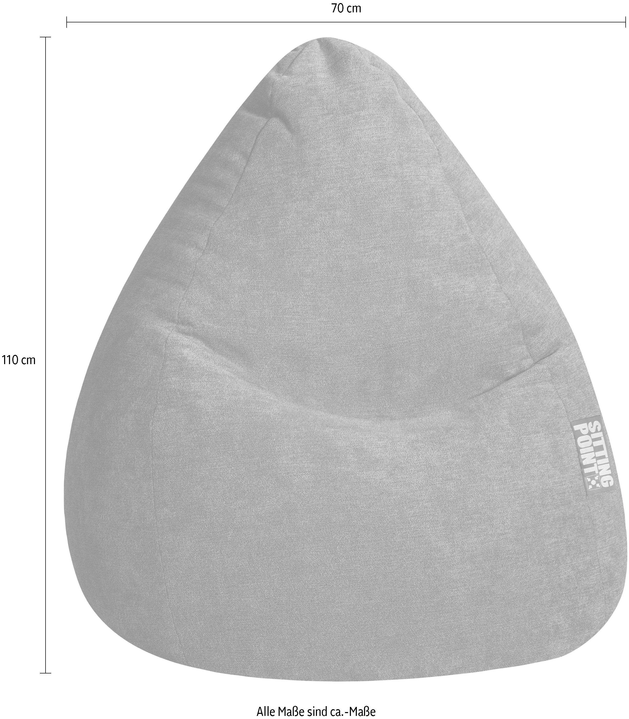 Sitting Point Sitzsack Alfa 220 l Weinrot günstig online kaufen