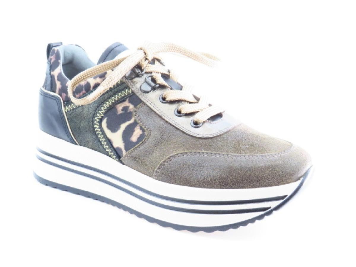 braun leo schw. kombi. Sneaker
