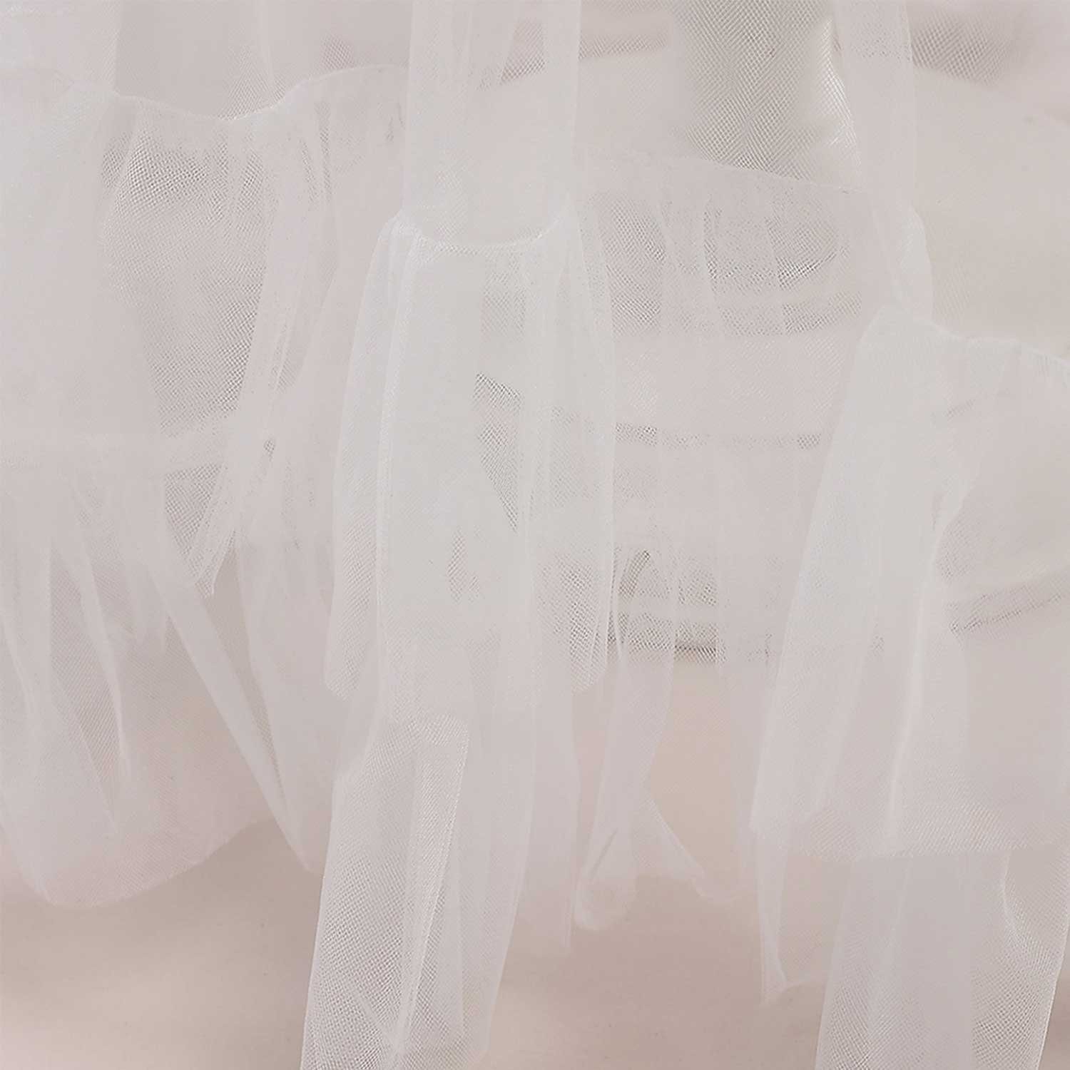 Abendkleid Daisred Prinzessinnenkleider Rosa Erstkommunionkleid Weiß Ballkleid