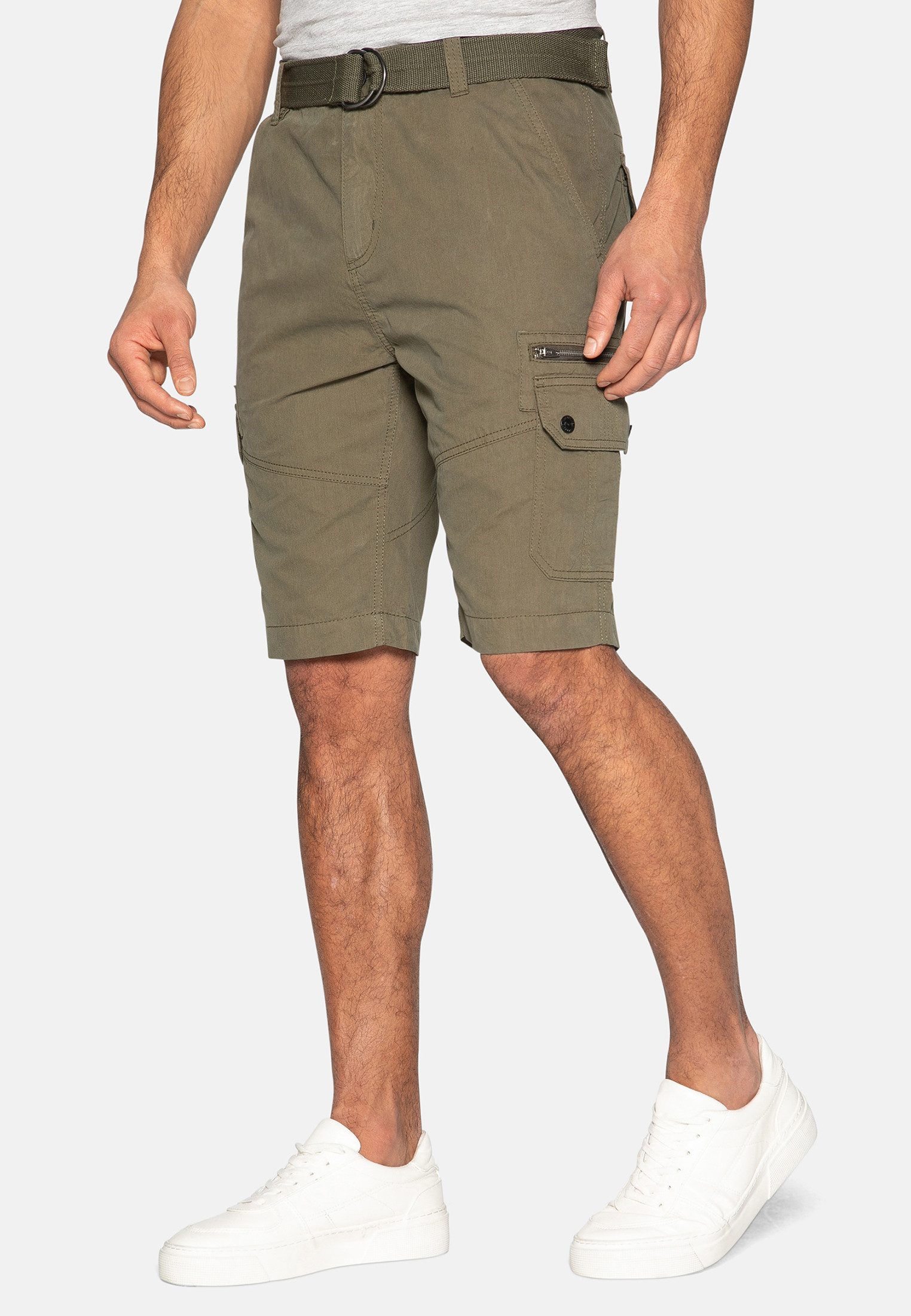 Threadbare Shorts Propane (1-tlg) mit Gürtelschlaufen