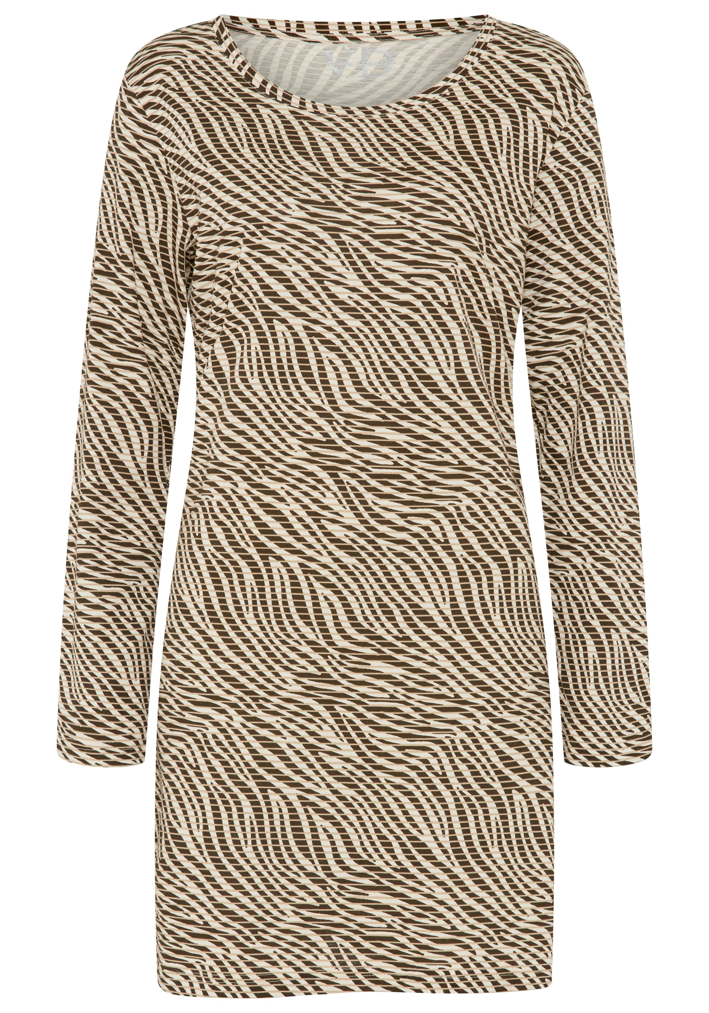 Vivance Dreams by Lascana Nachthemd mit naturfarbenen Prints