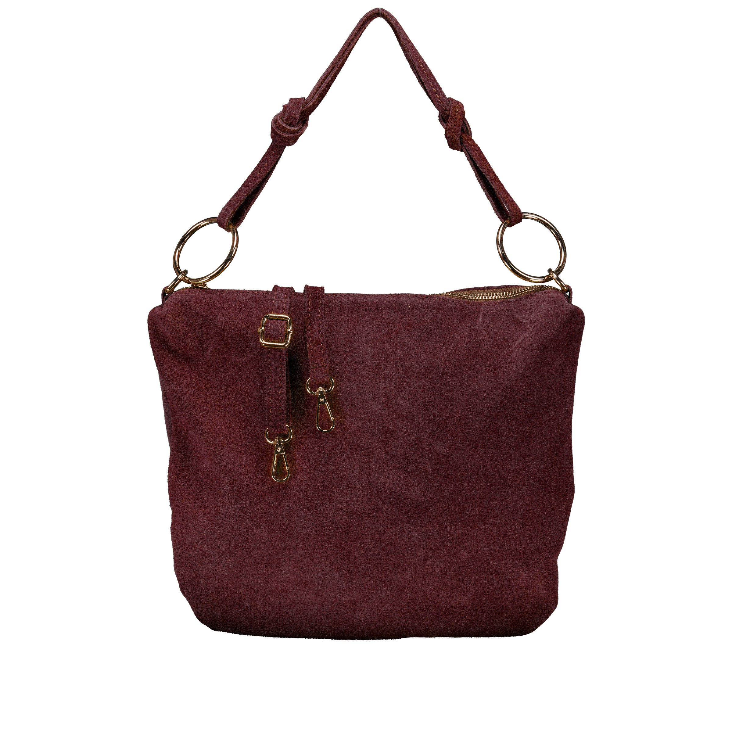 Hausfelder Manufaktur Beuteltasche Velours