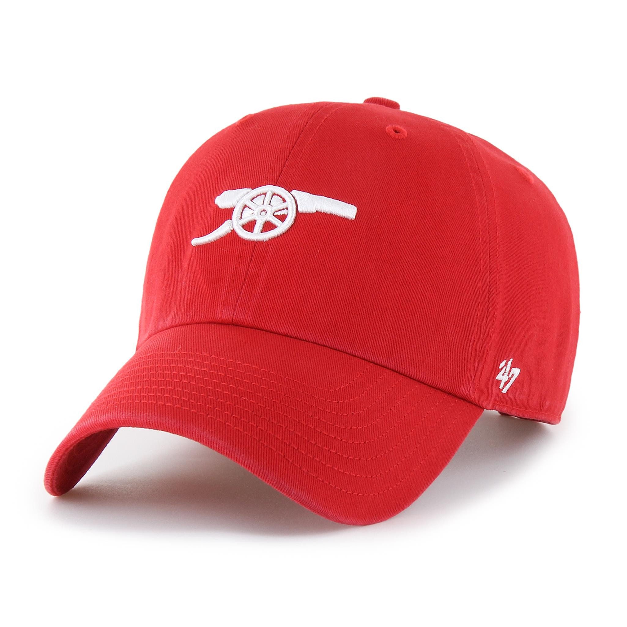 '47 Brand Baseball Cap '47 Brand EPL Child Cap Arsenal FC KIDS '47 Clean Up Red (Basecap, Basecap, Clean Up Cap)