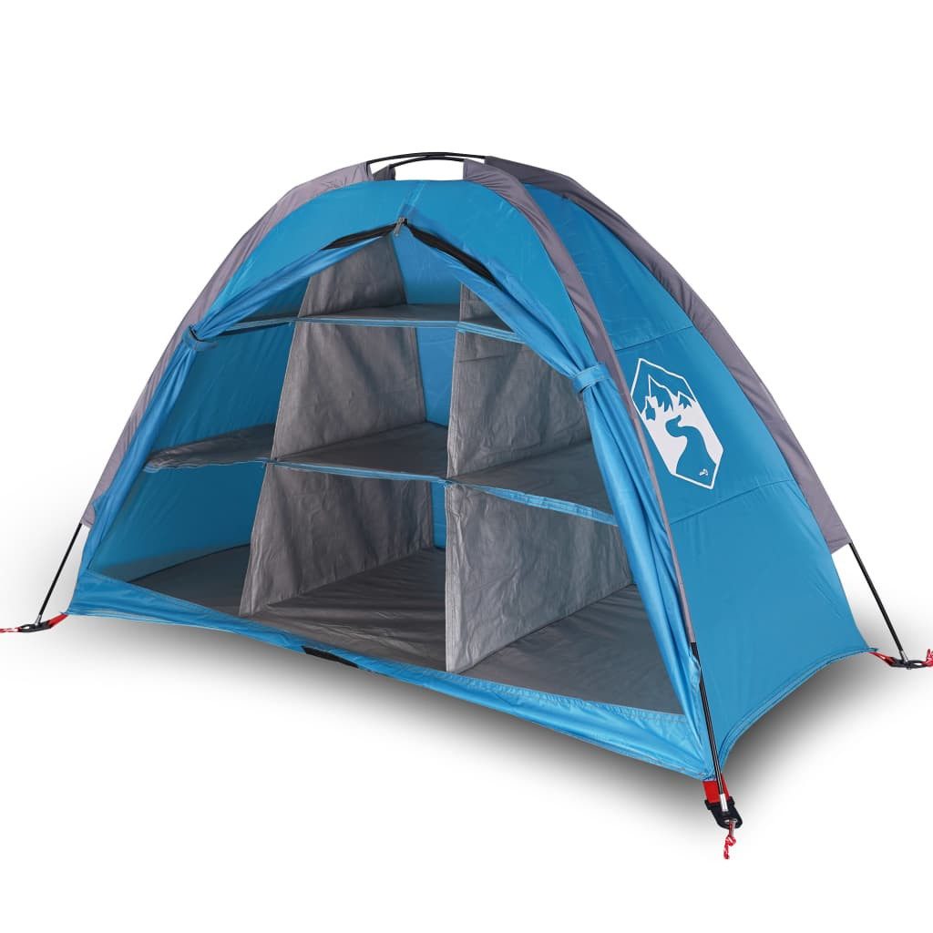 vidaXL Hauszelt, Camping-Organizer-Zelt 9 Fächer Blau günstig online kaufen