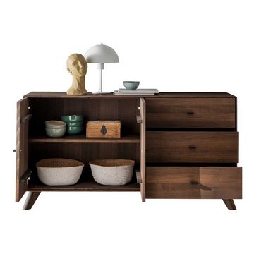 Pharao24 Sideboard Bagherio, aus Massivholz