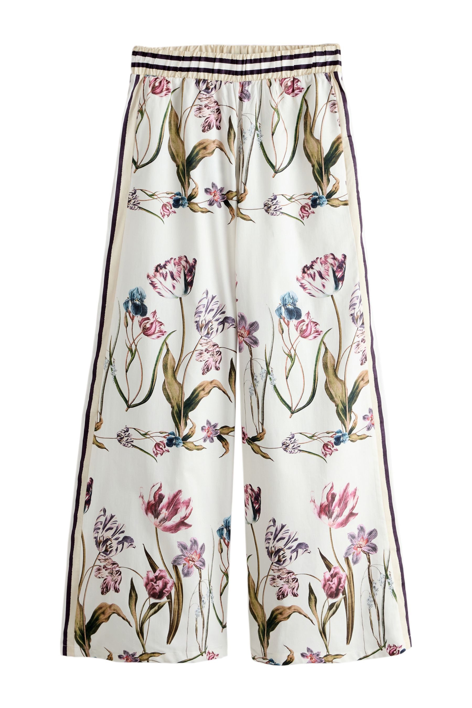 Next Palazzohose Palazzo-Hose mit weitem Bein (1-tlg)