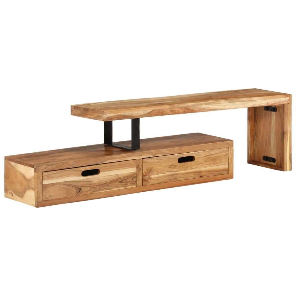 furnicato TV-Schrank Massivholz Akazie (1-St) günstig online kaufen
