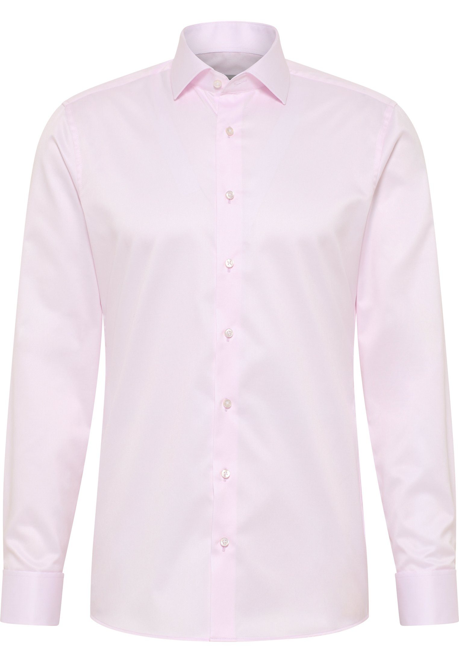 FIT Langarmhemd rosa SLIM Eterna