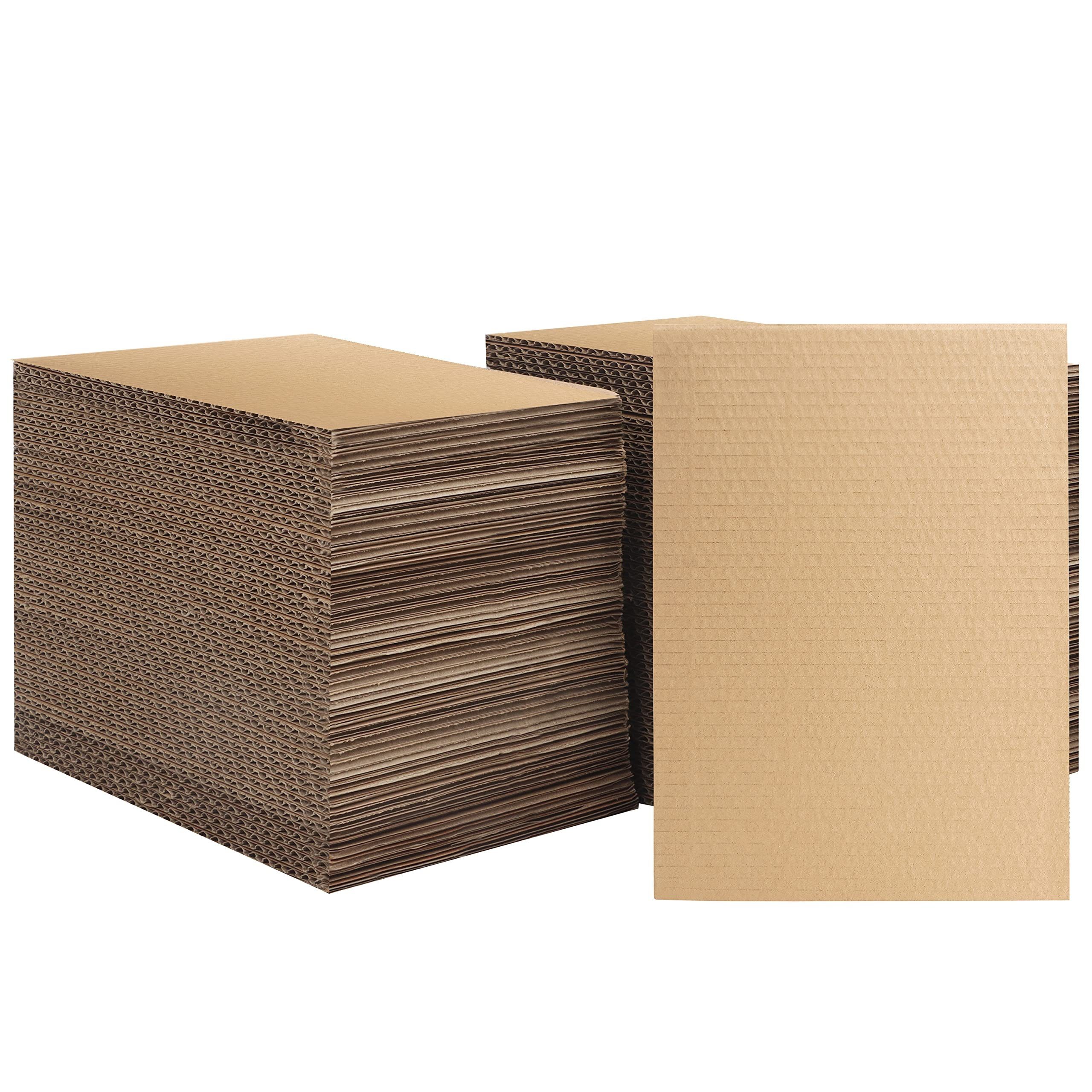 Belle Vous Aquarellpapier Braunes Bastelkarton (100 Stück) - 18x12.5cm - 2.8mm Dicke, Brown Craft Cardboard (100 pcs) - 18x12.5cm - 2.8mm Thick | Papier