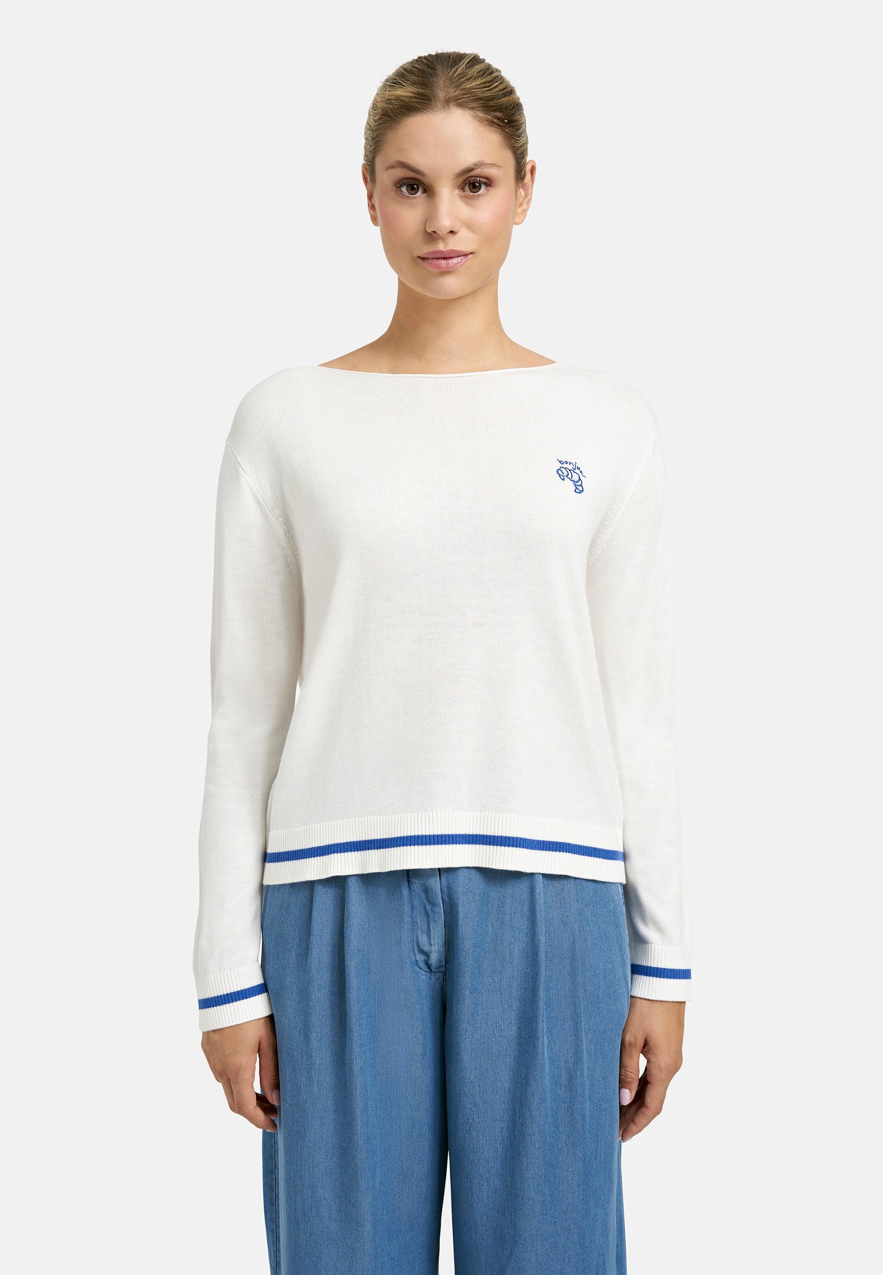 Smith & Soul Rundhalspullover mit U-Boot-Ausschnitt