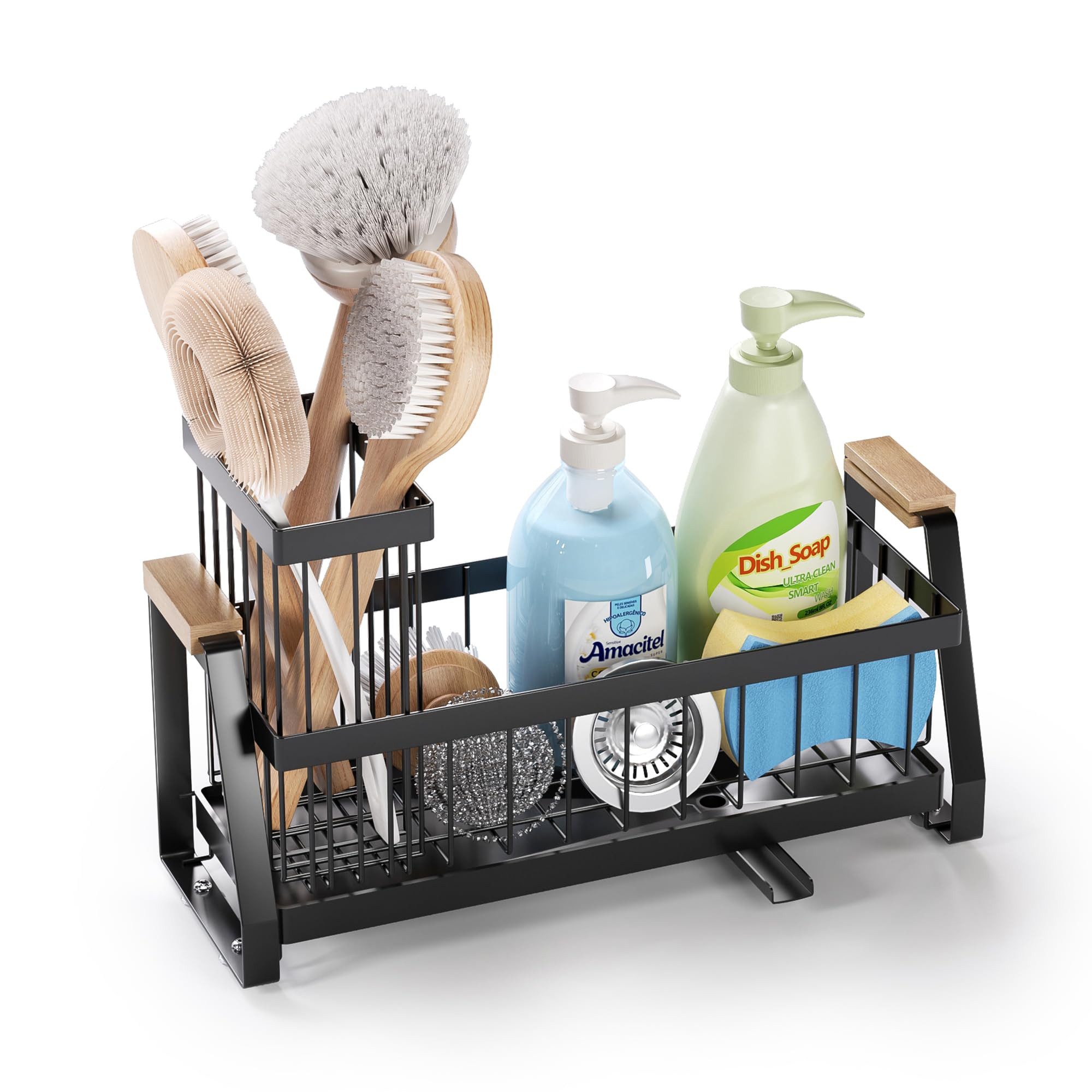 SURFOU Küchenorganizer-Set Spülbecken Organizer Küche, Sink Caddy Schwammha günstig online kaufen