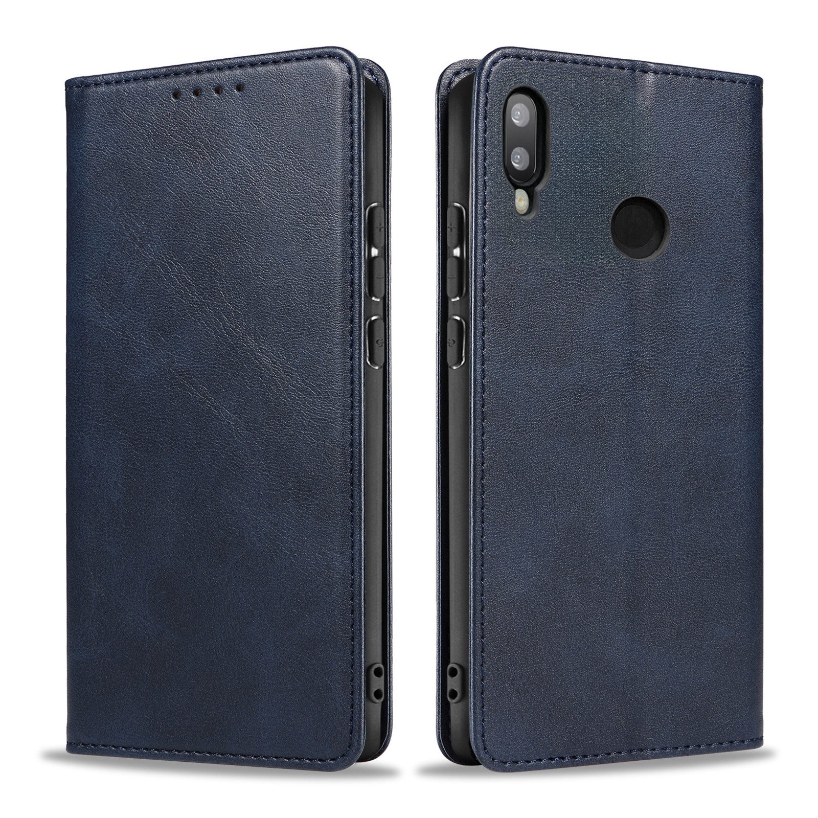 Tec-Expert Handyhülle Tasche Hülle für Huawei P20 Lite 5.84 Zoll, 5.84 ", Cover Klapphülle Case mit Kartenfach Fliphülle aufstellbar
