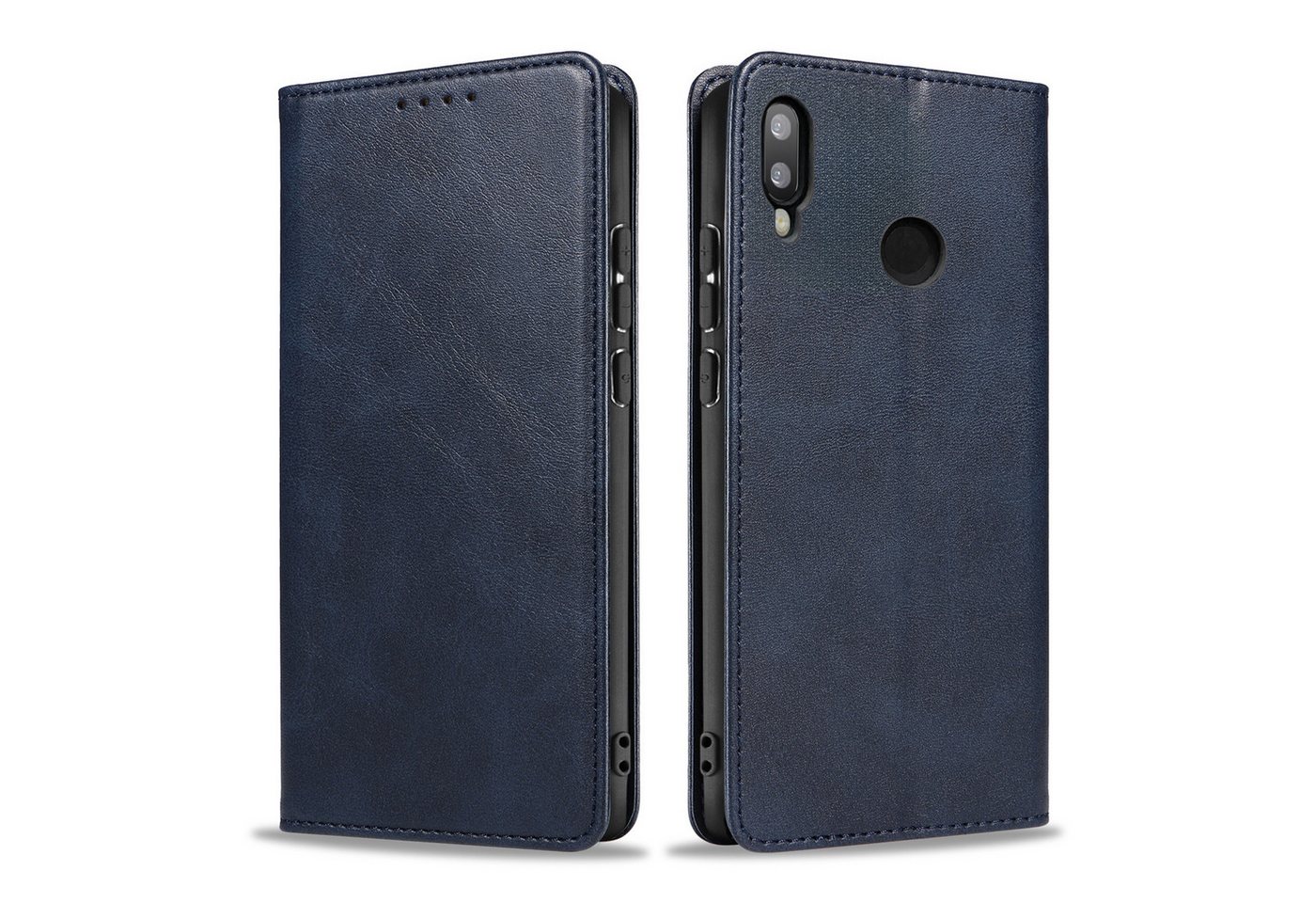 Tec-Expert Handyhülle Tasche Hülle für Huawei P20 Lite 5.84 Zoll, 5.84 ", Cover Klapphülle Case mit Kartenfach Fliphülle aufstellbar